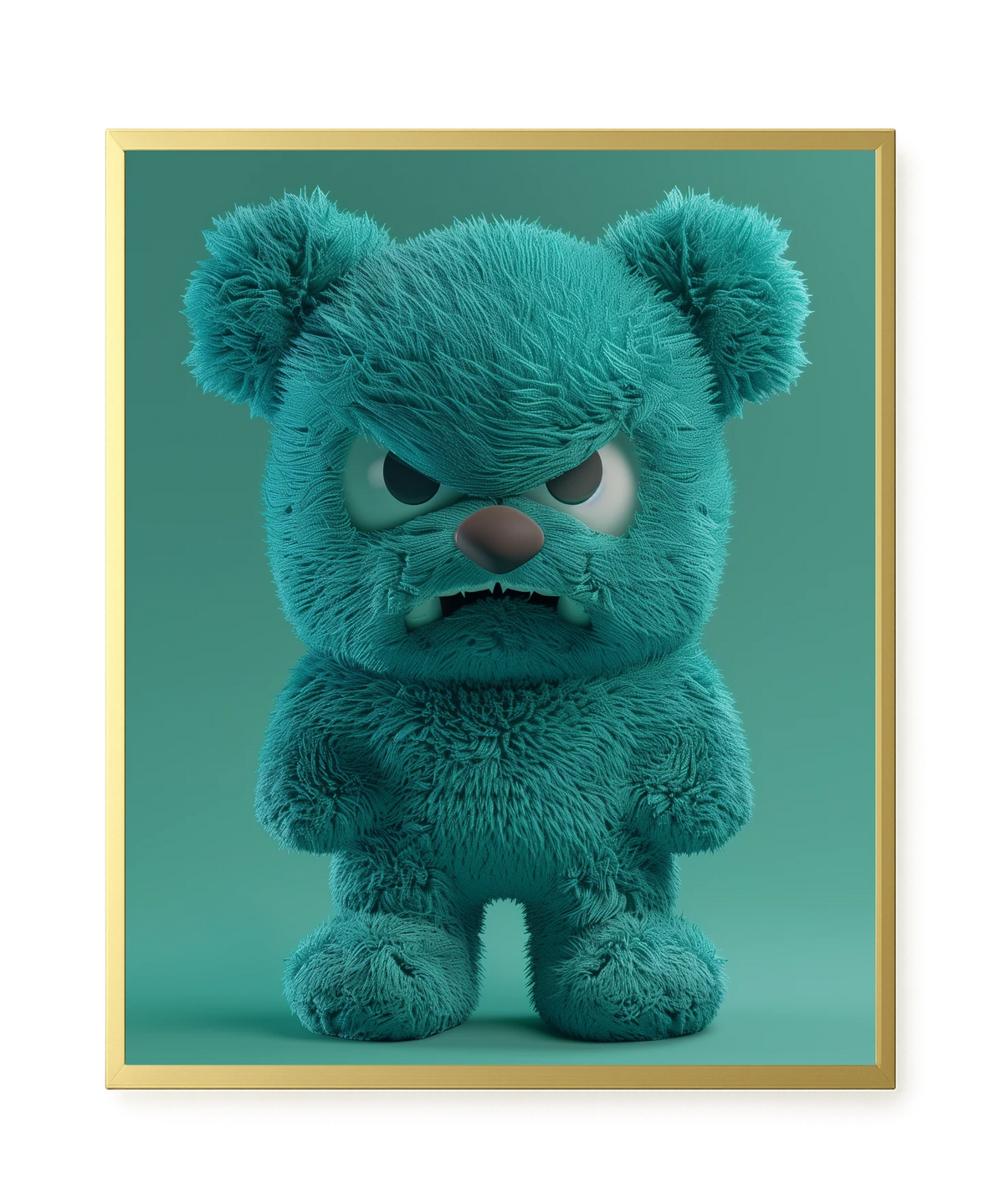 Furry Toy Canvas Print