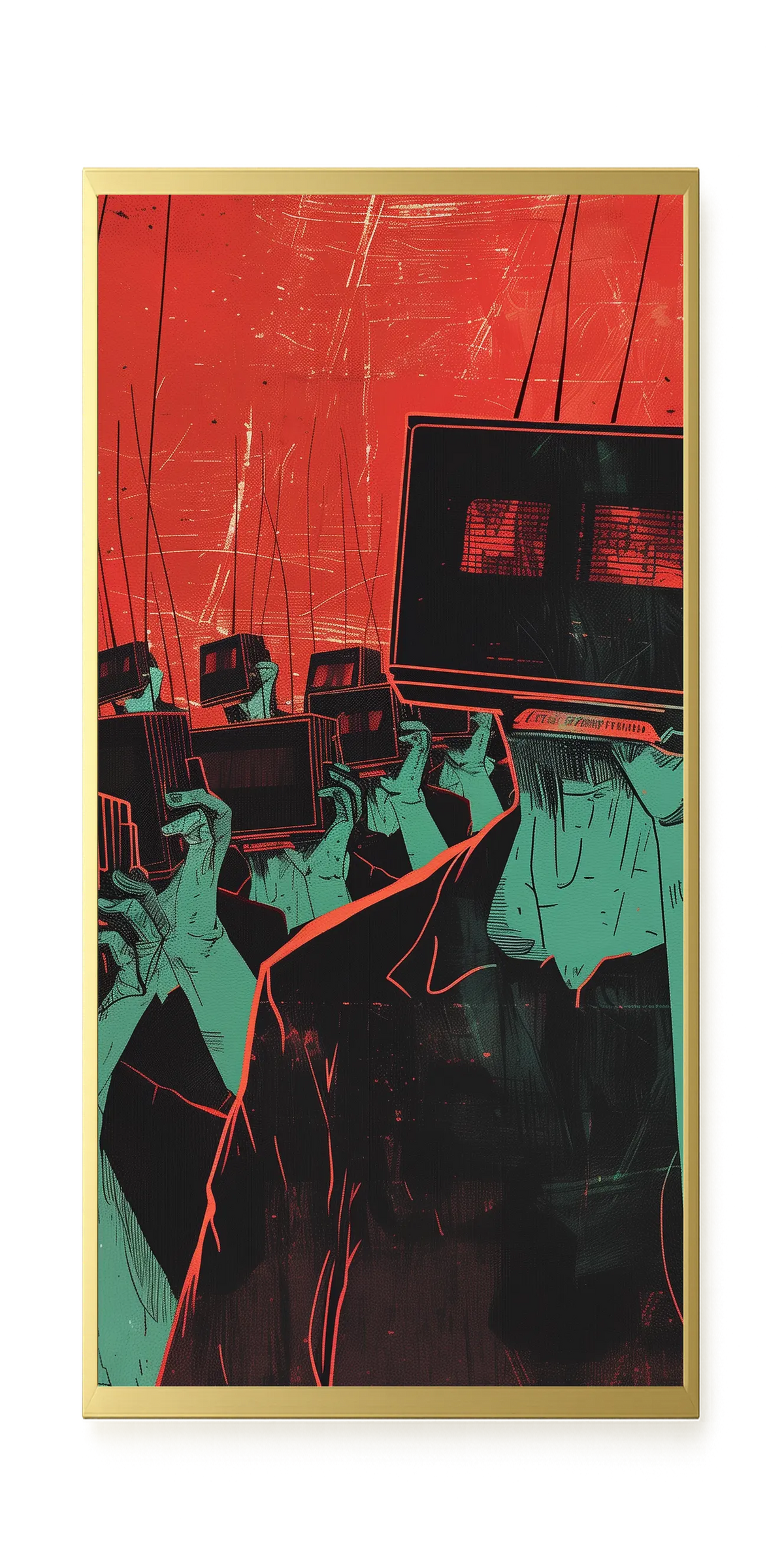 Screen Control Canvas Print