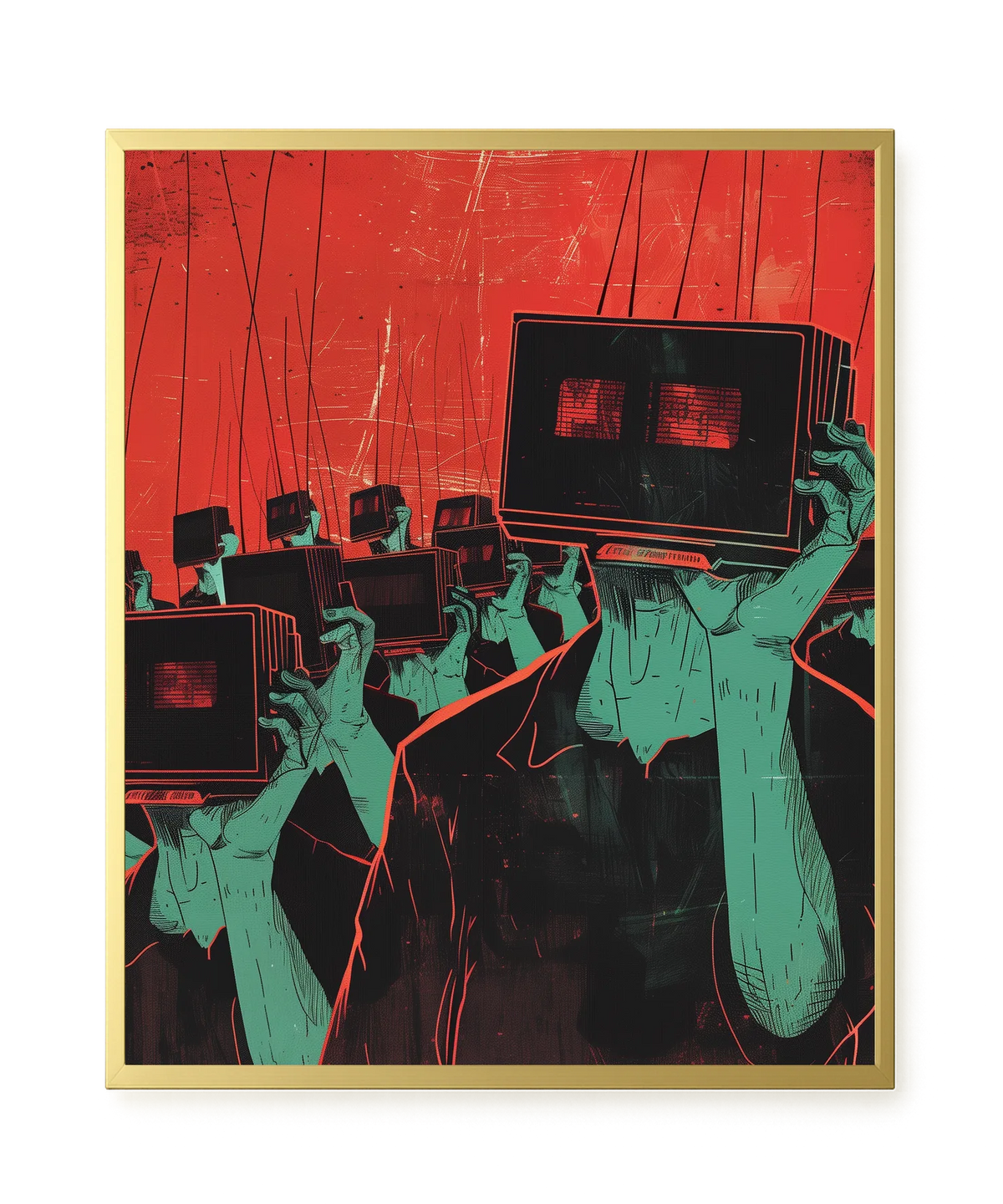 Screen Control Canvas Print