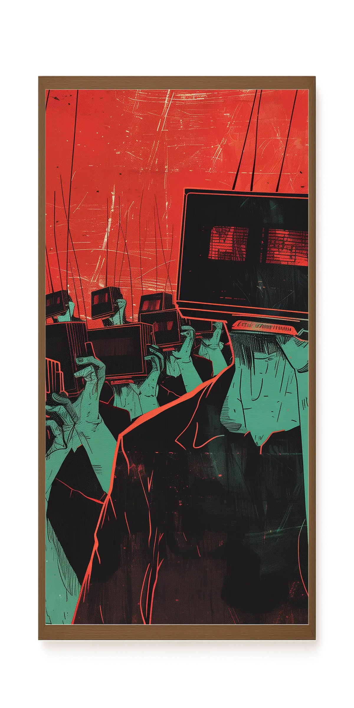 Screen Control Canvas Print