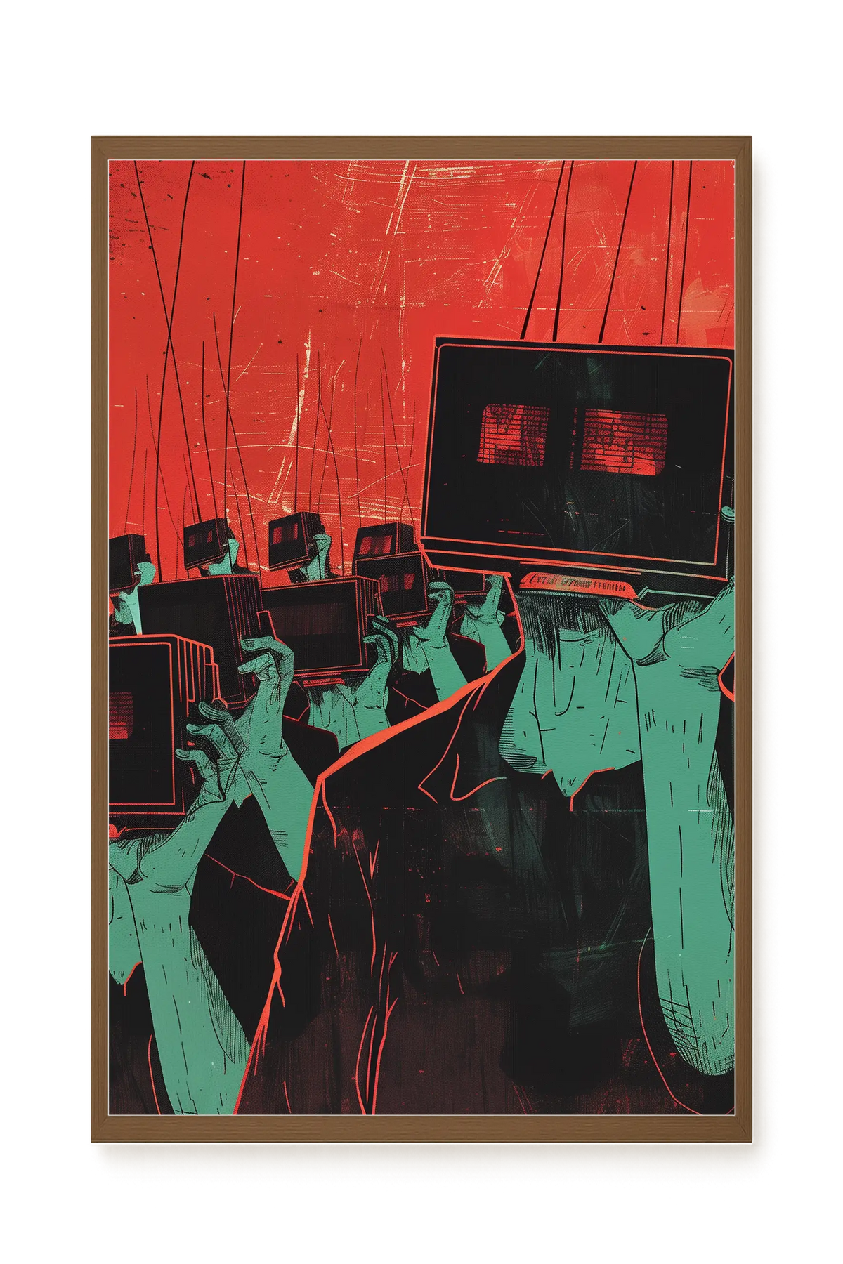 Screen Control Canvas Print