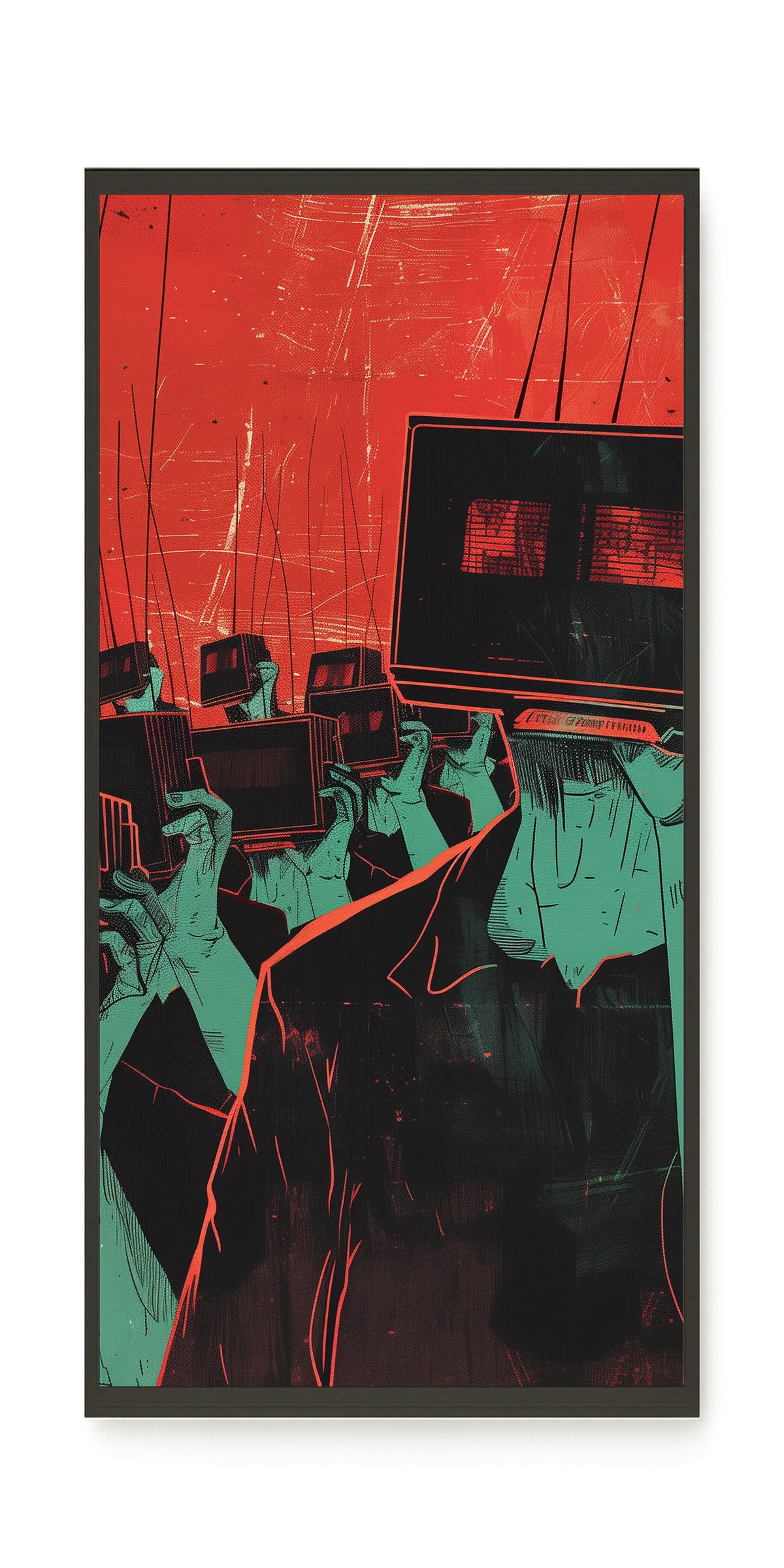 Screen Control Canvas Print