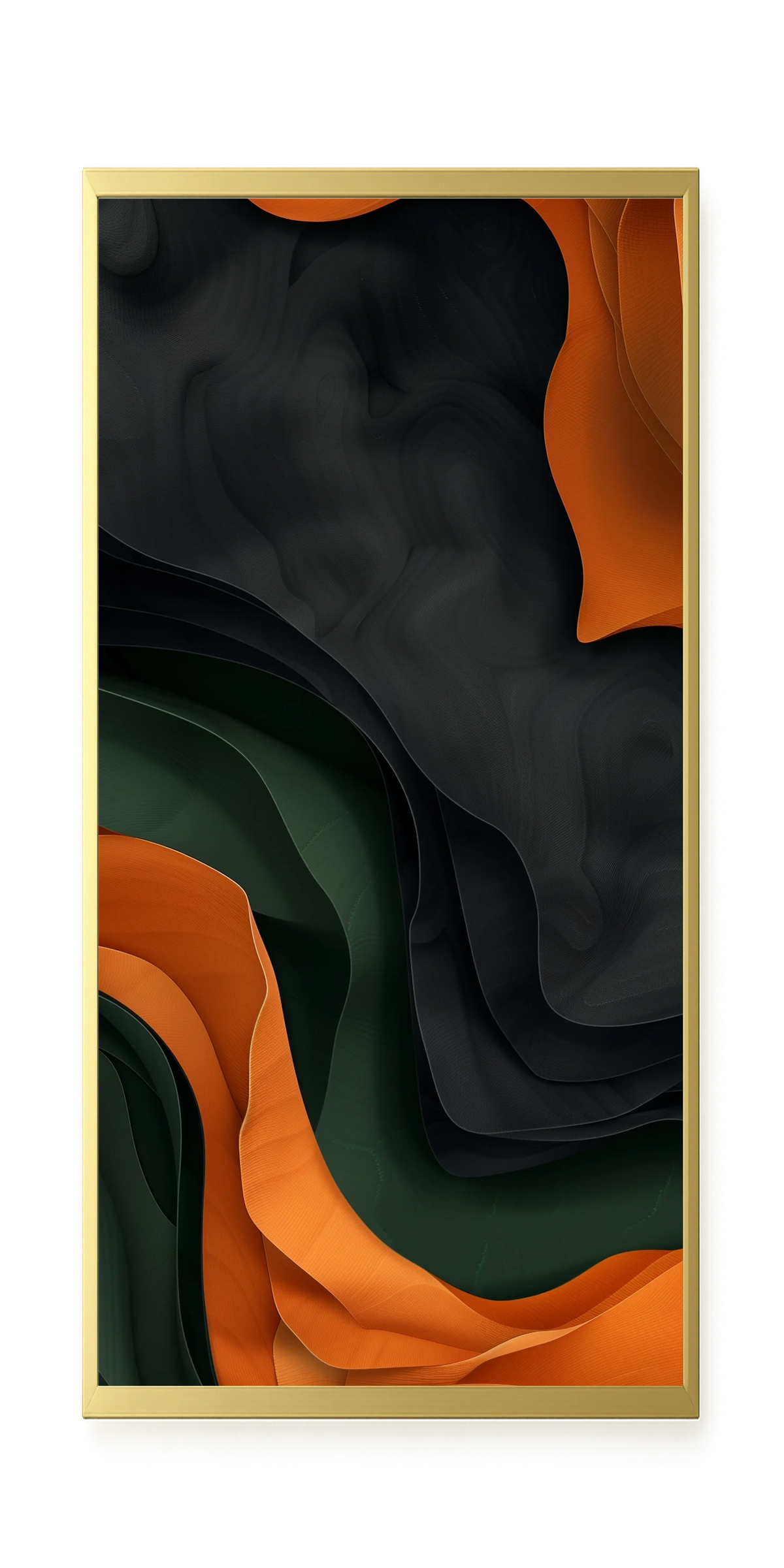 Organic Abstract Canvas Wall Art