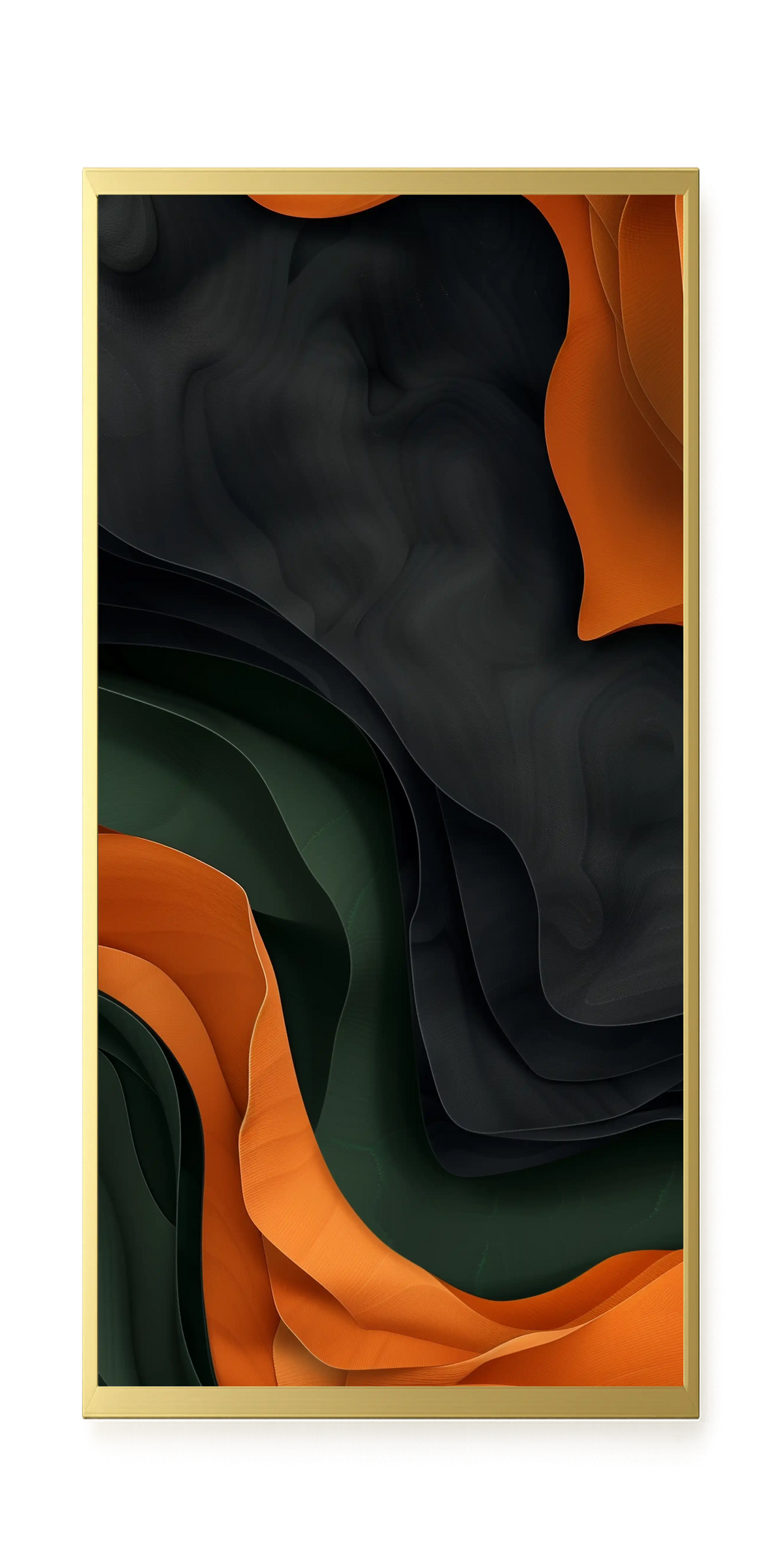 Organic Abstract Canvas Wall Art