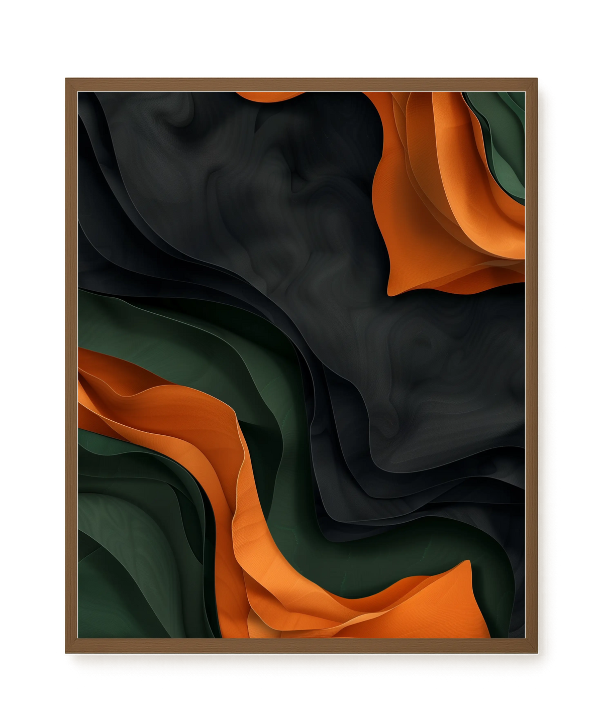 Organic Abstract Canvas Wall Art