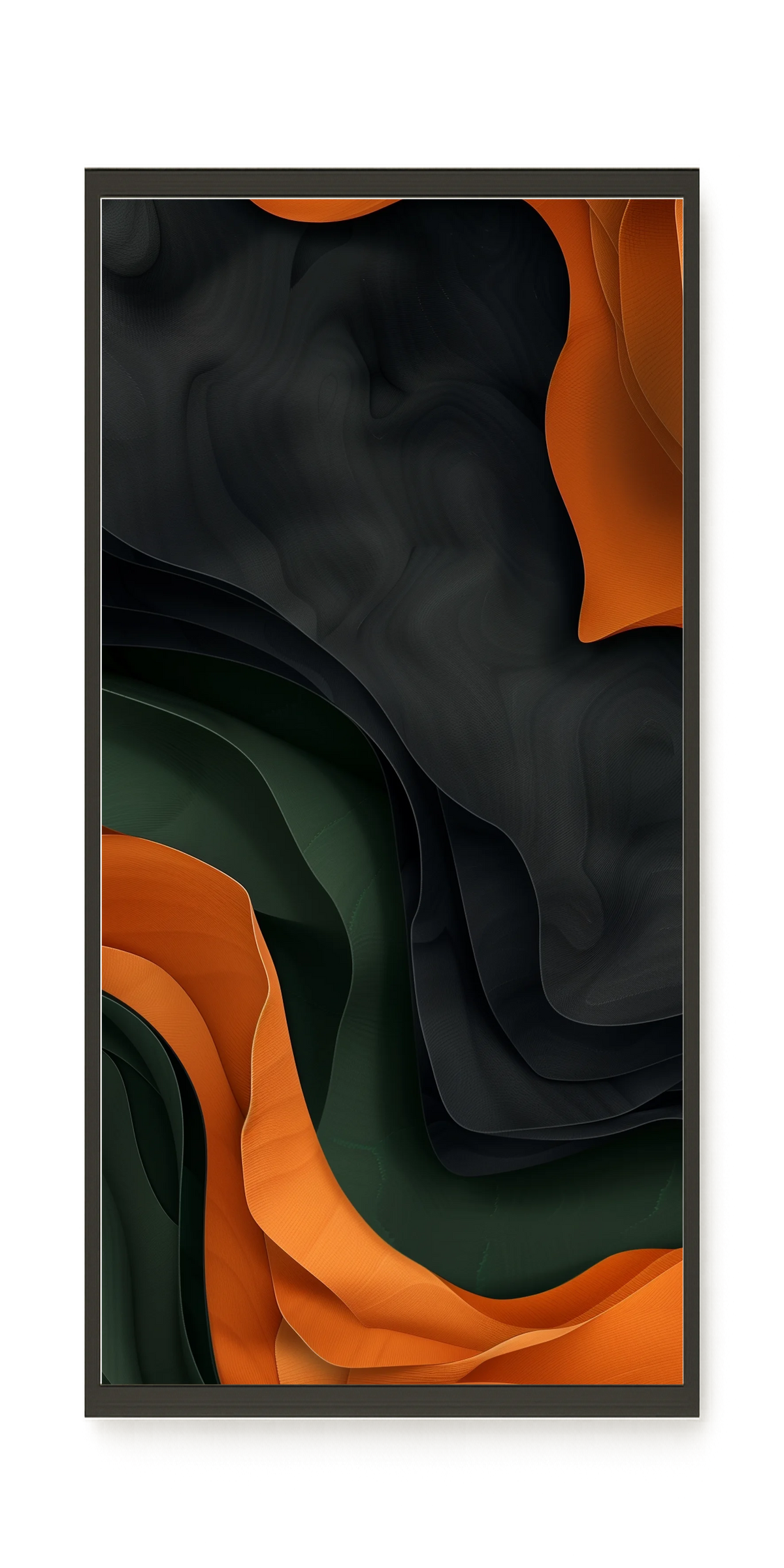 Organic Abstract Canvas Wall Art