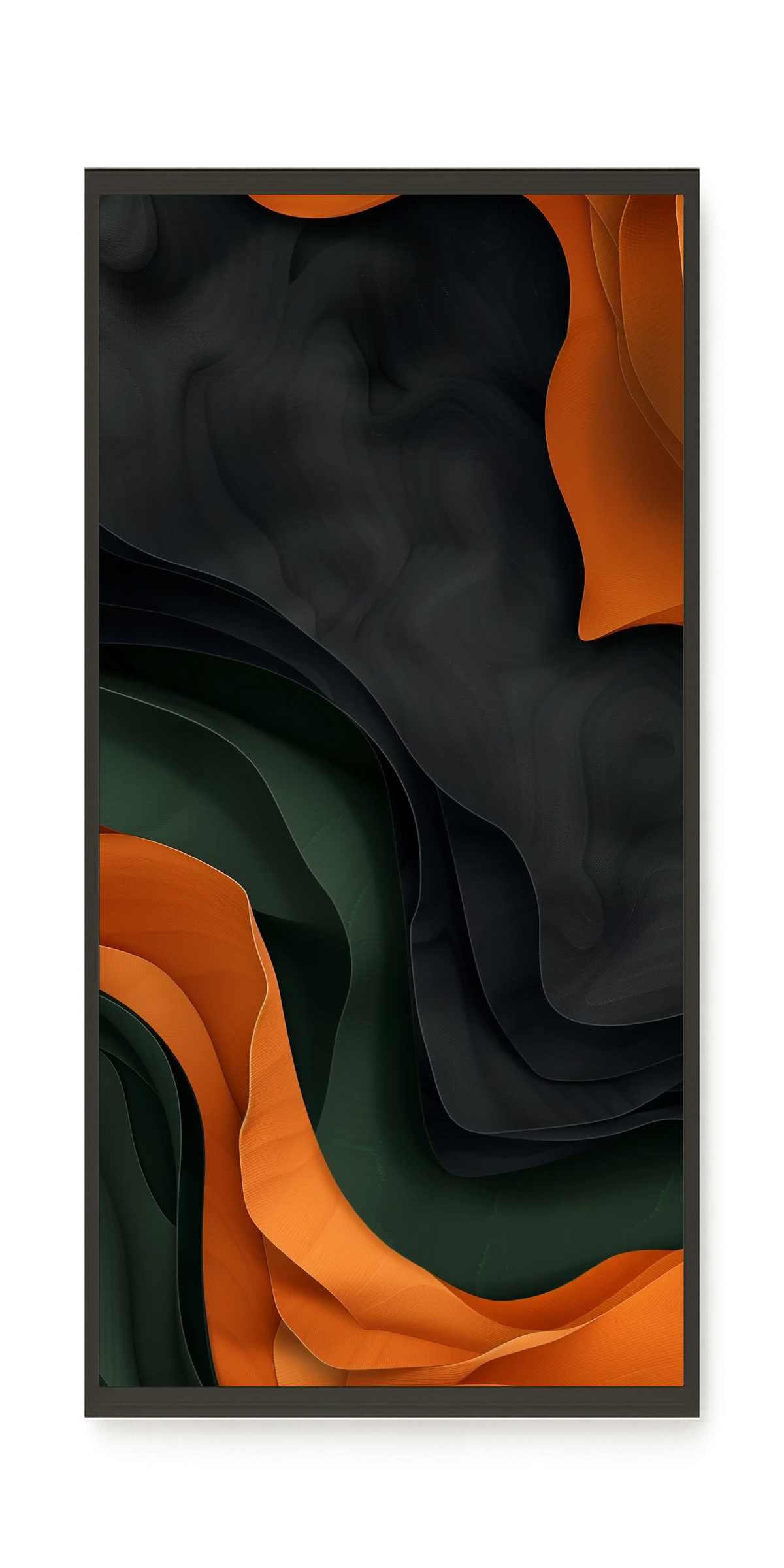 Organic Abstract Canvas Wall Art
