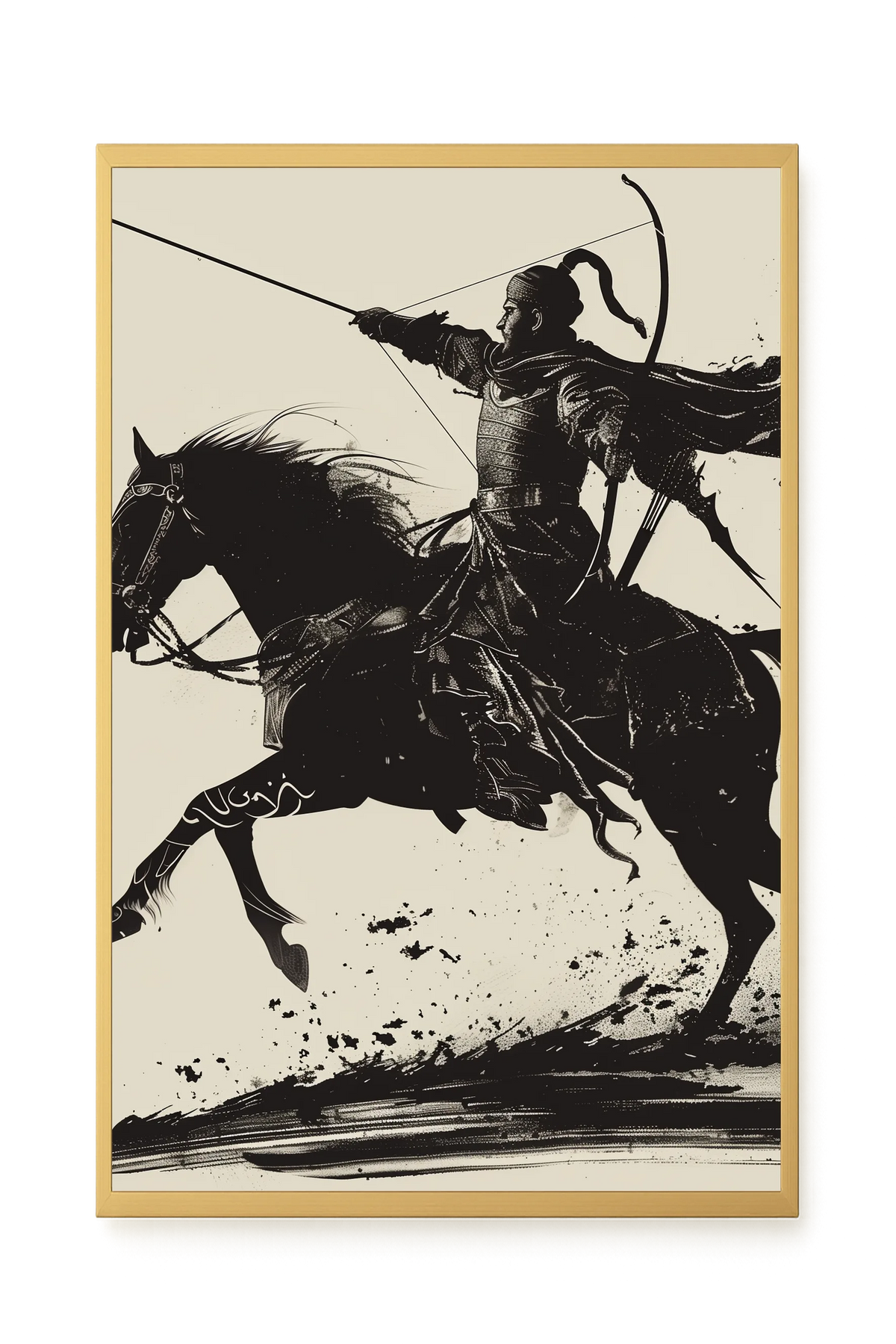 The Archer Warrior Canvas Wall Art