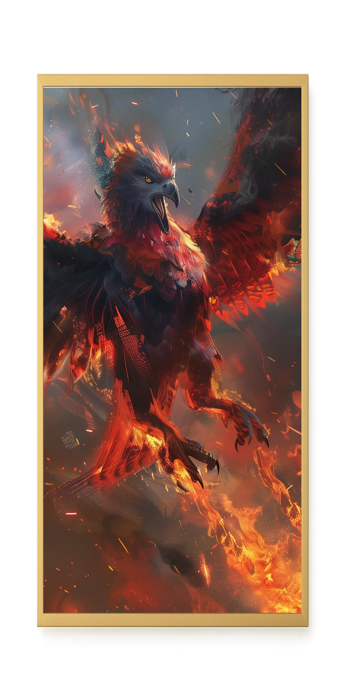 Phoenix Rise Canvas Print