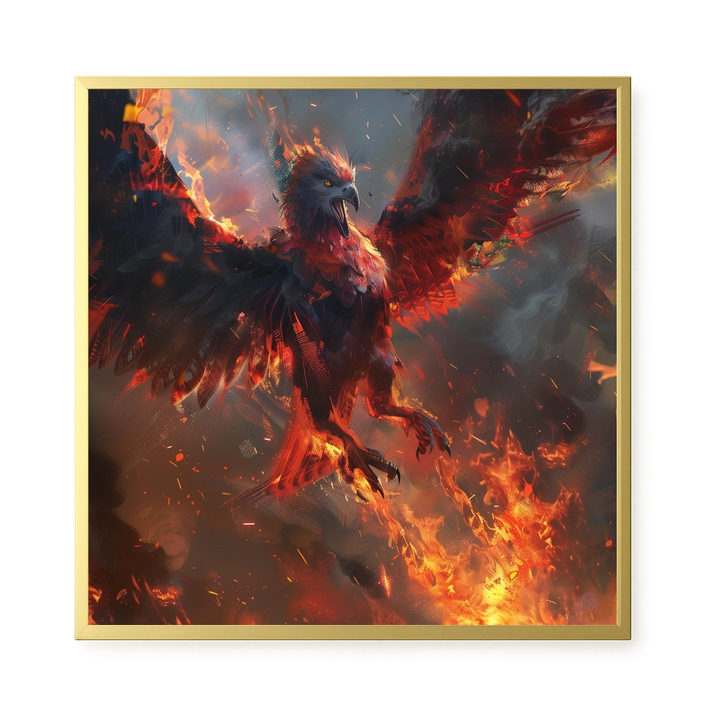 Phoenix Rise Canvas Print