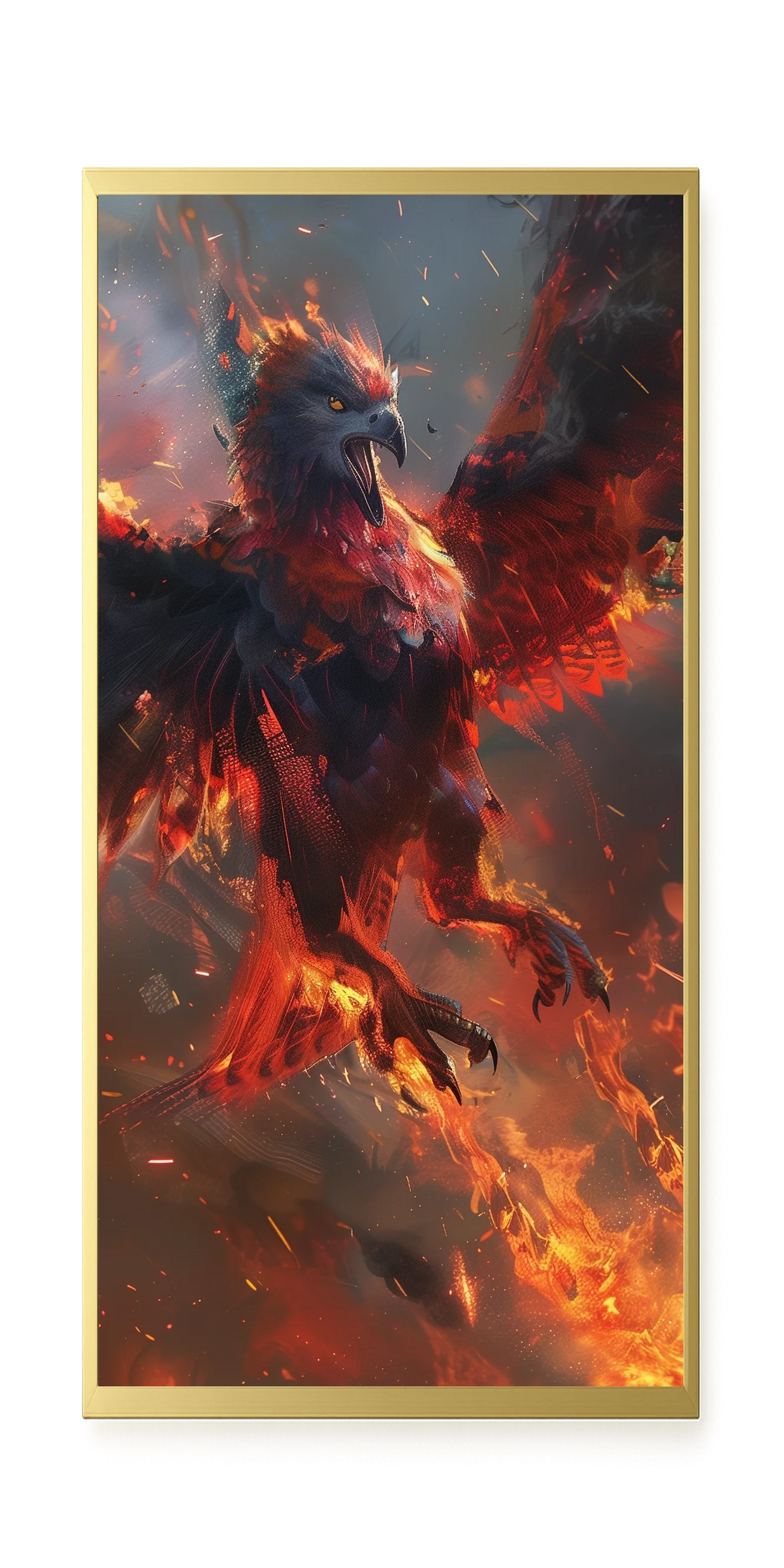 Phoenix Rise Canvas Print