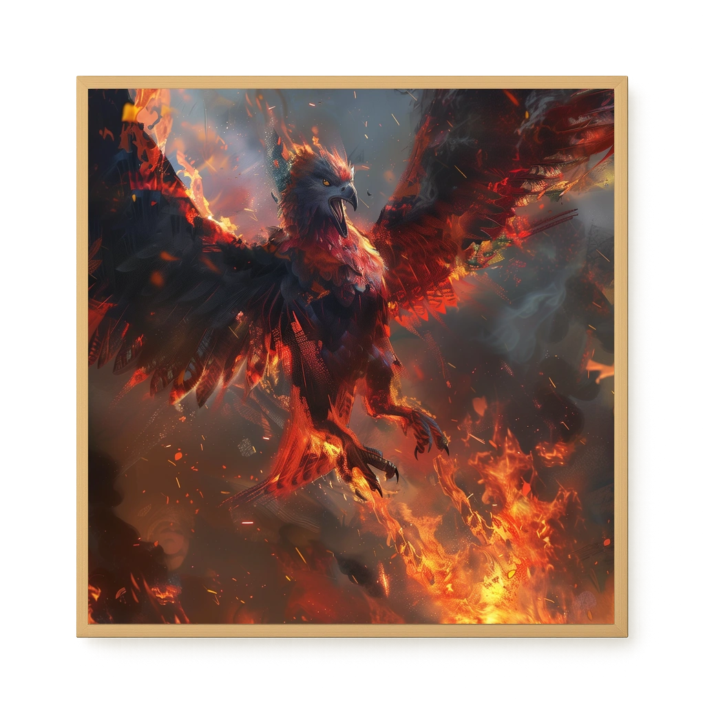 Phoenix Rise Canvas Print