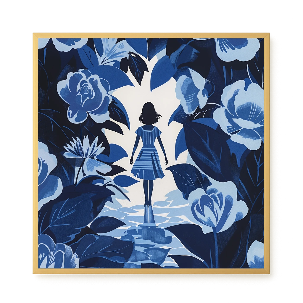 Floral Passage Canvas Wall Art