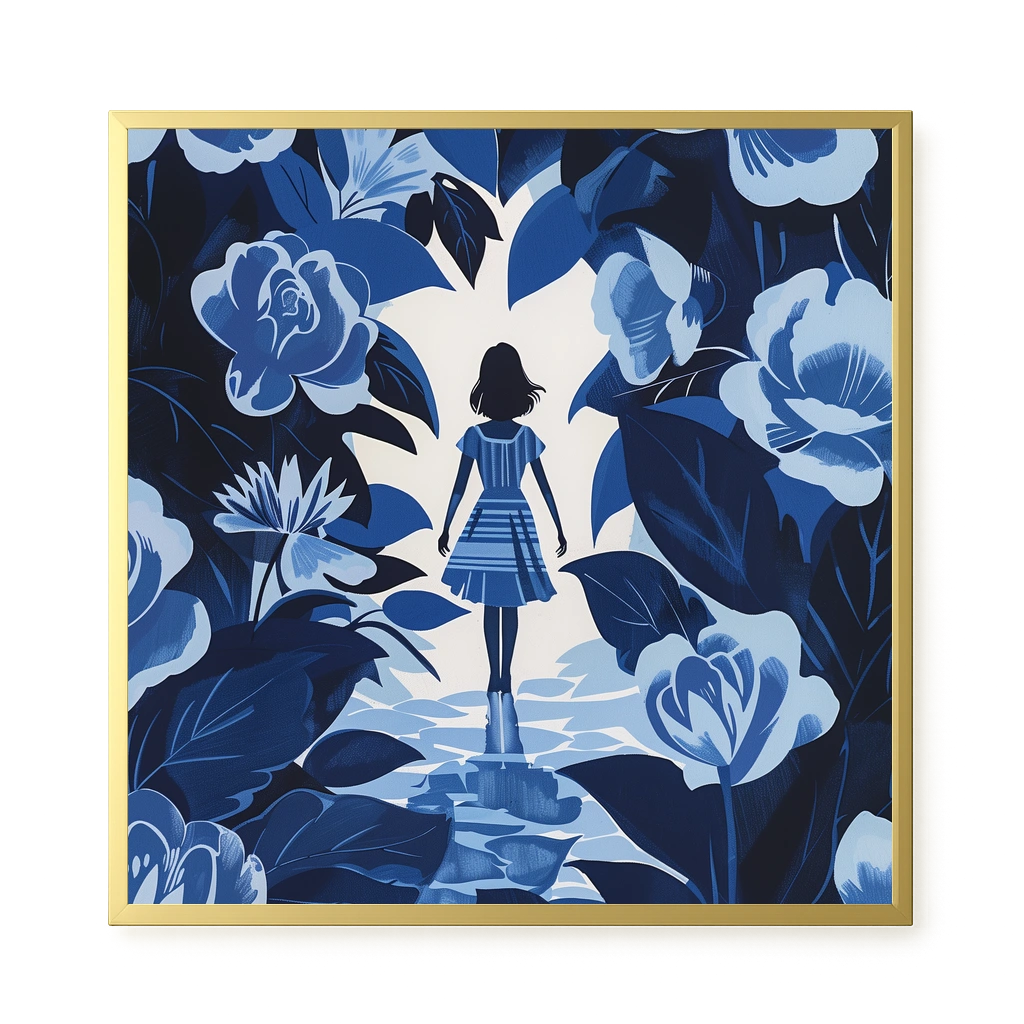 Floral Passage Canvas Wall Art