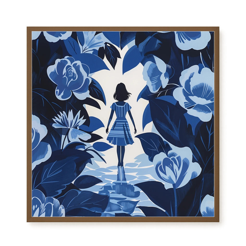 Floral Passage Canvas Wall Art