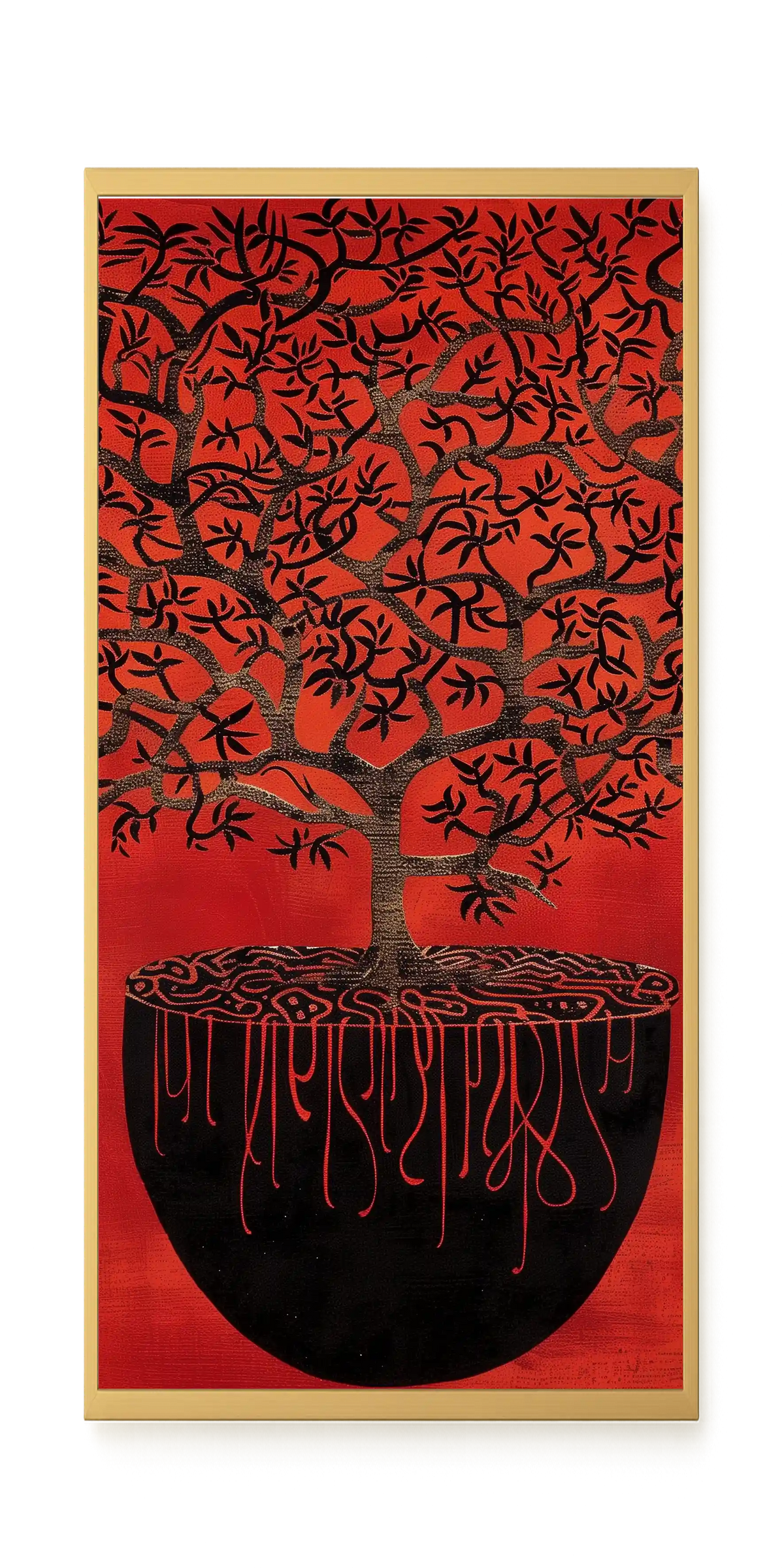 Rooted Tree Canvas Print