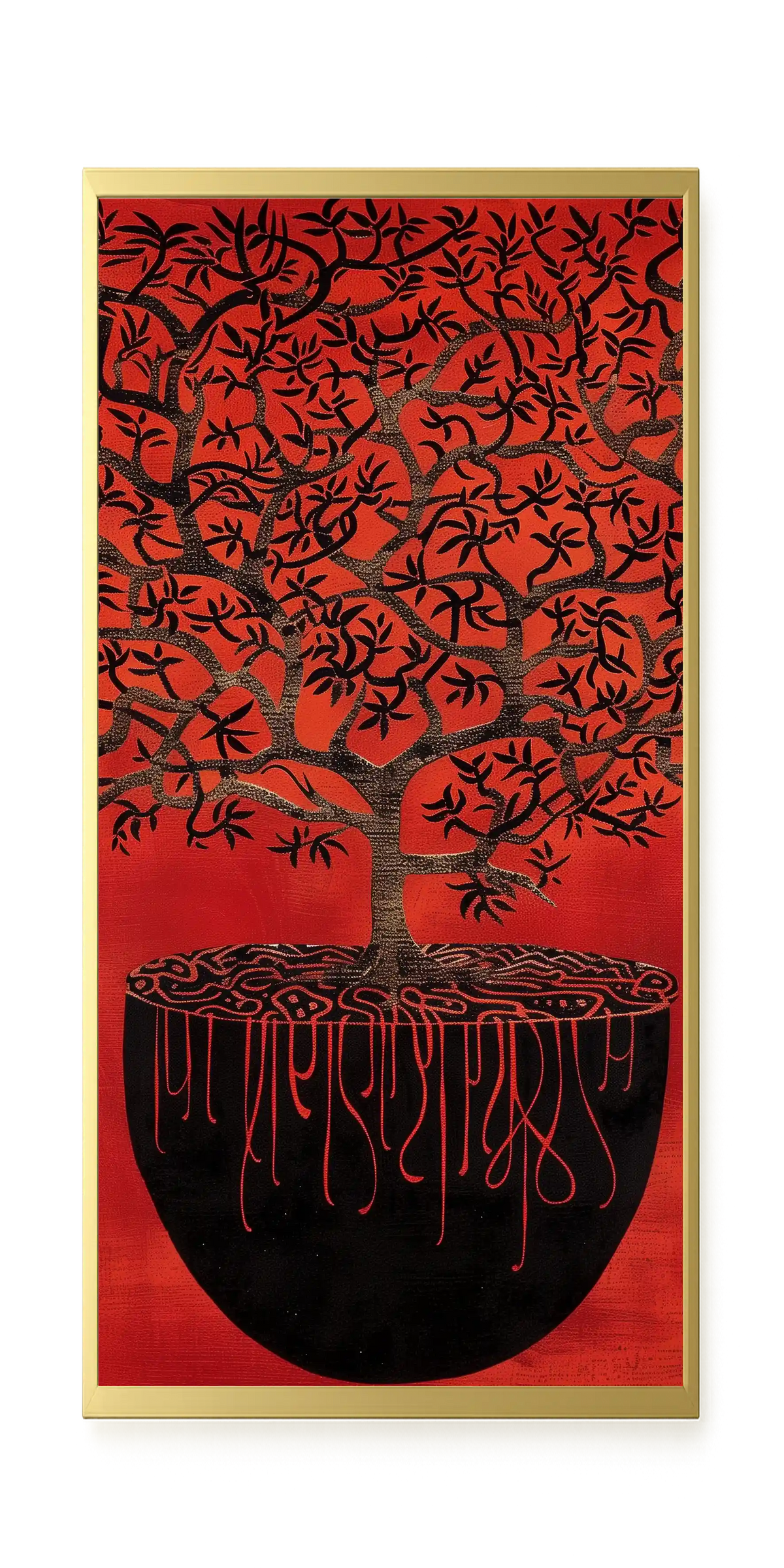 Rooted Tree Canvas Print