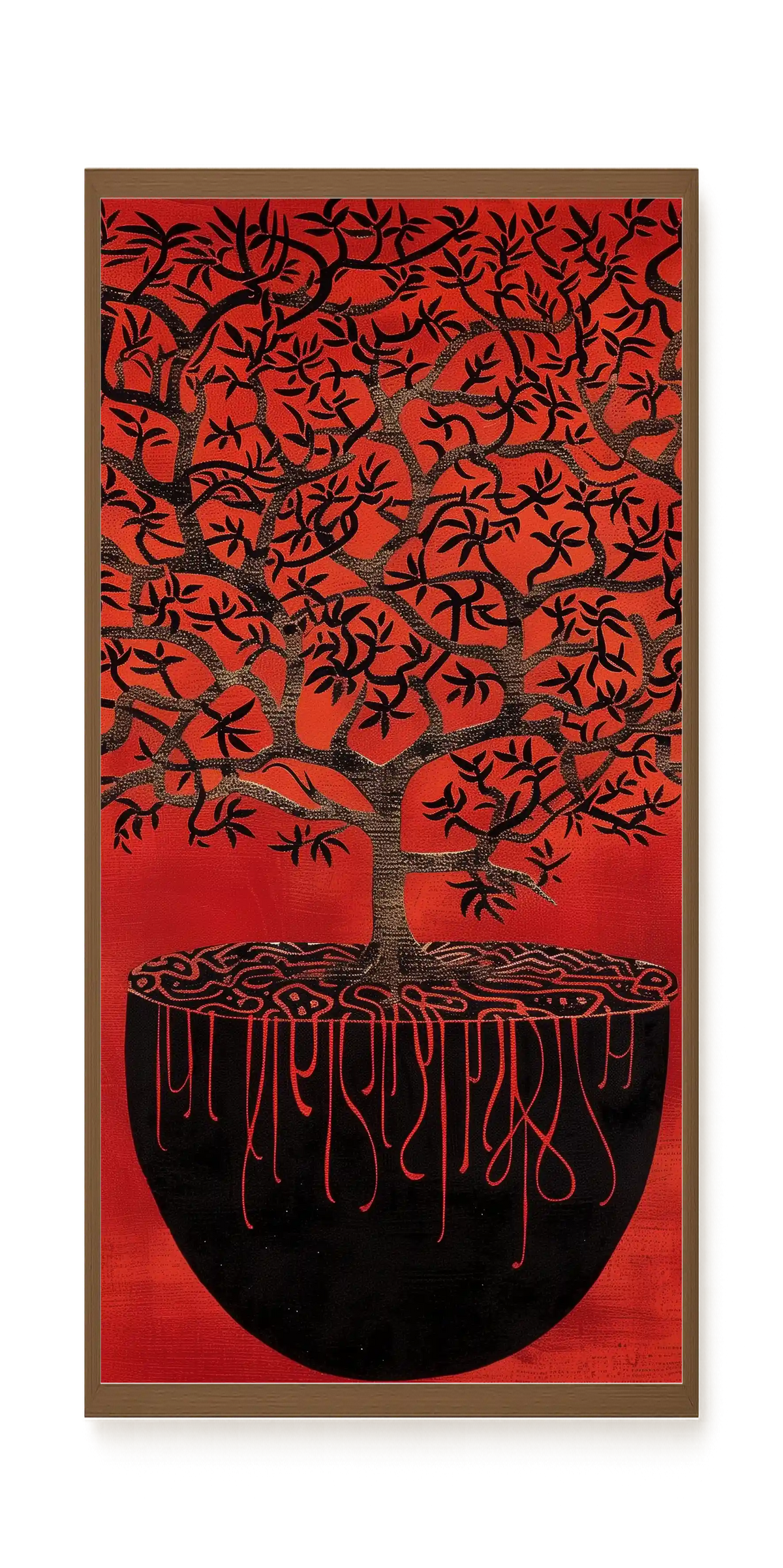 Rooted Tree Canvas Print