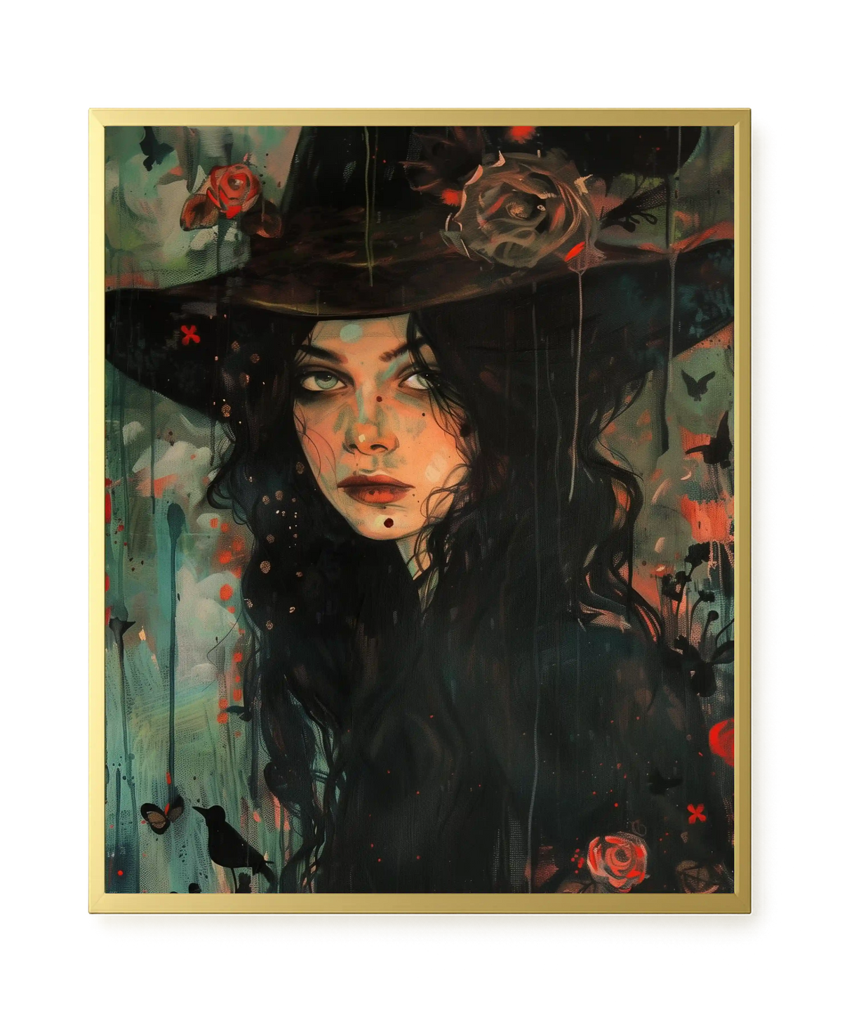 Mystic Witch Canvas Print