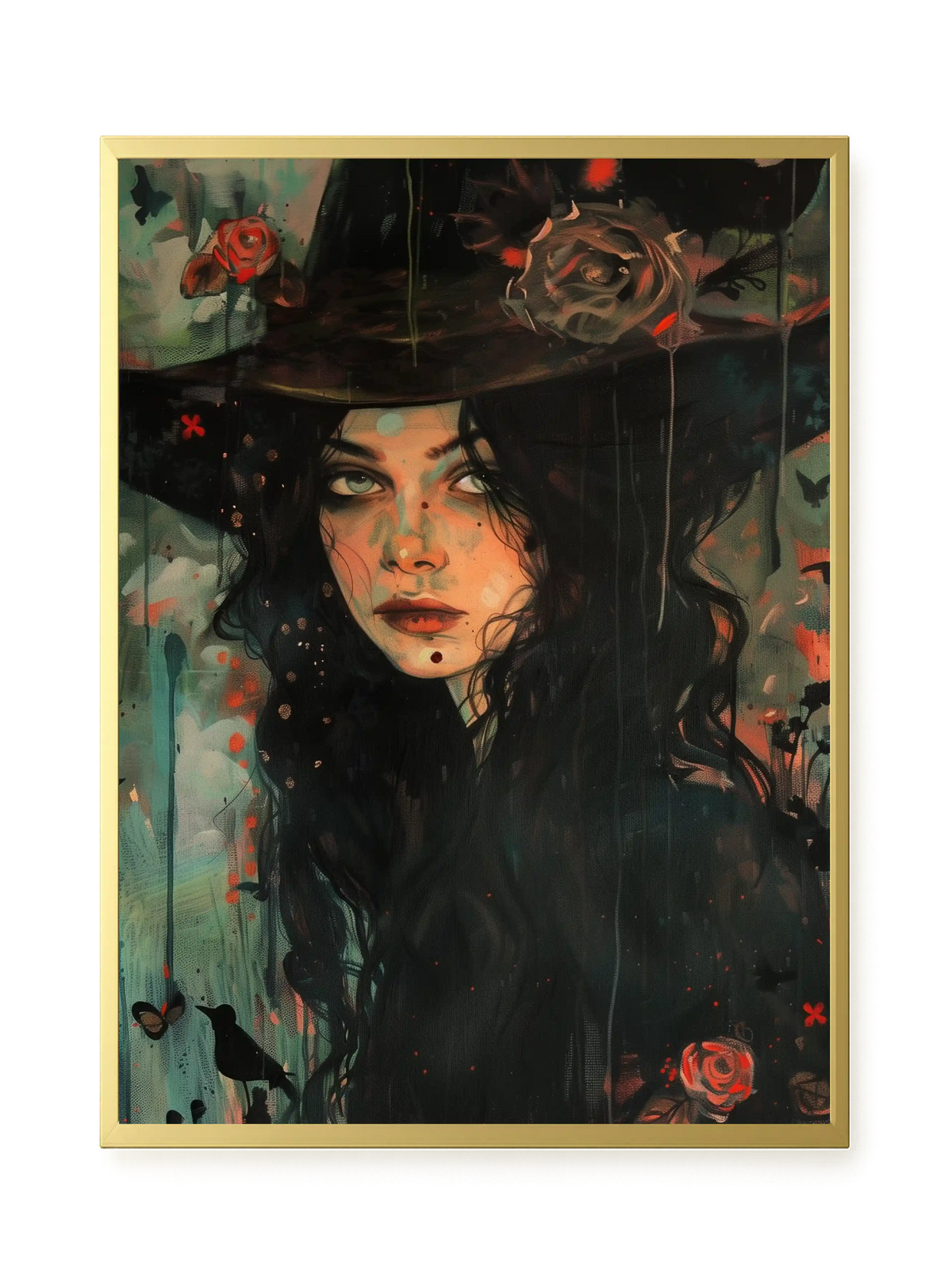 Mystic Witch Canvas Print