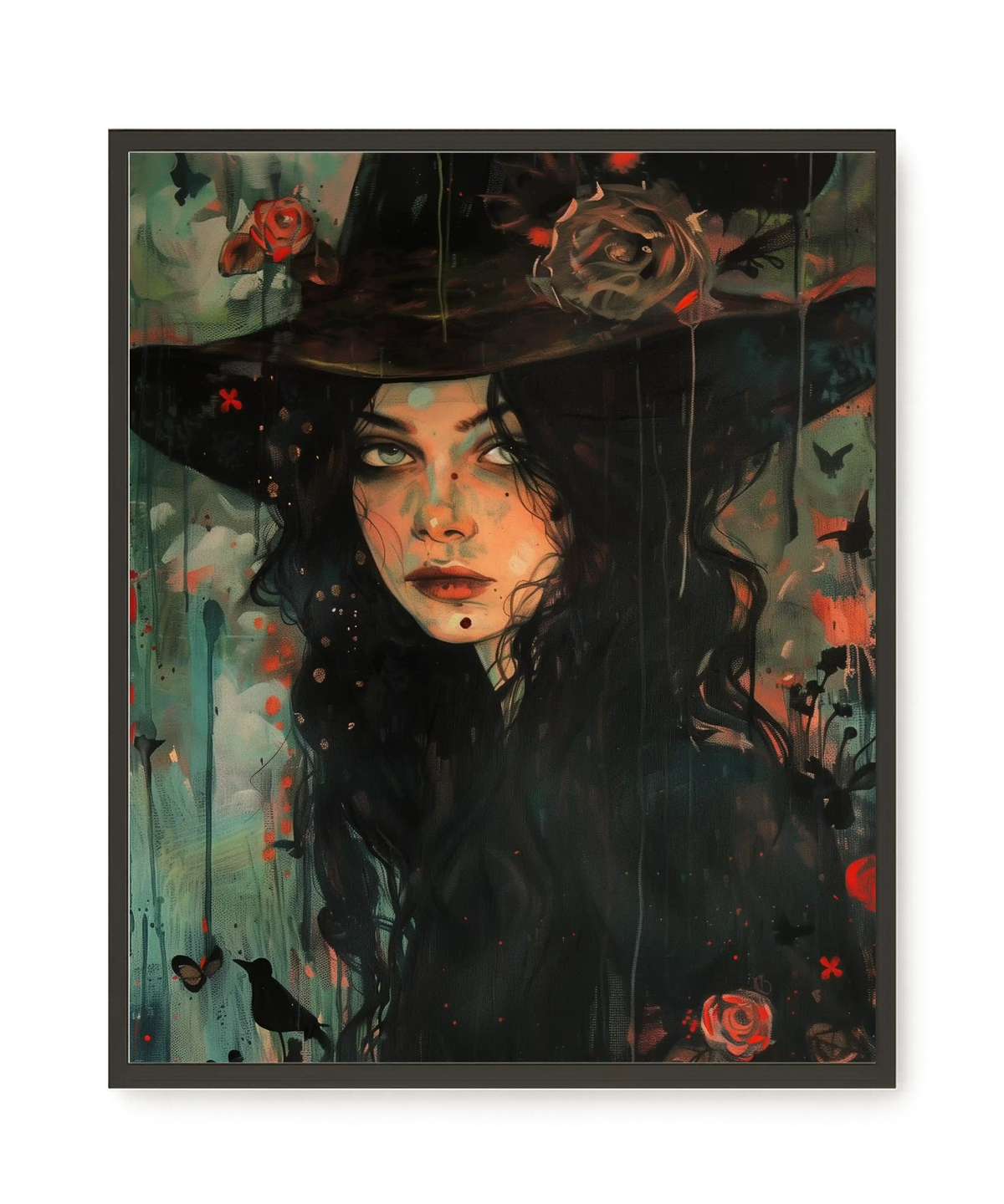 Mystic Witch Canvas Print