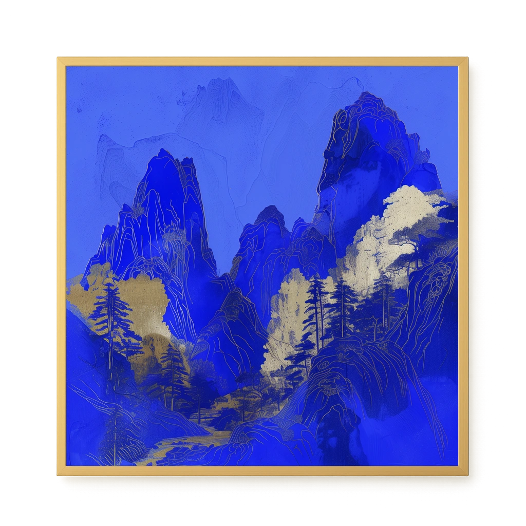 Blue Mountains Canvas Print