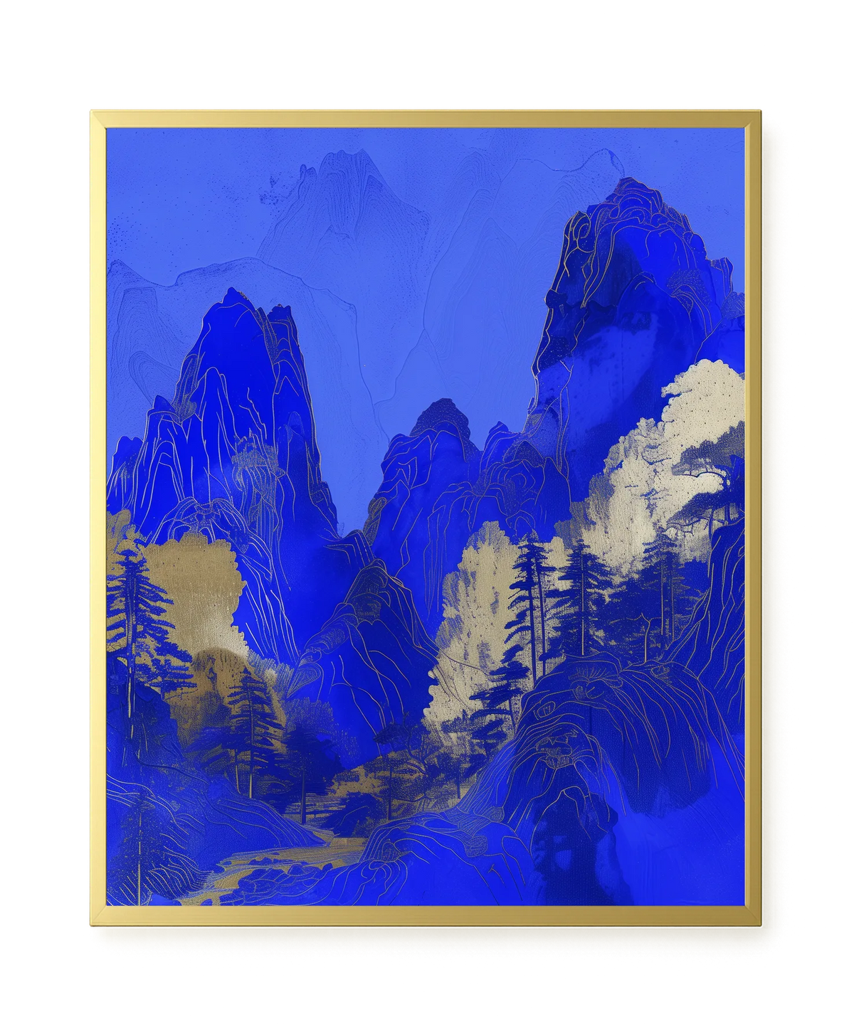 Blue Mountains Canvas Print