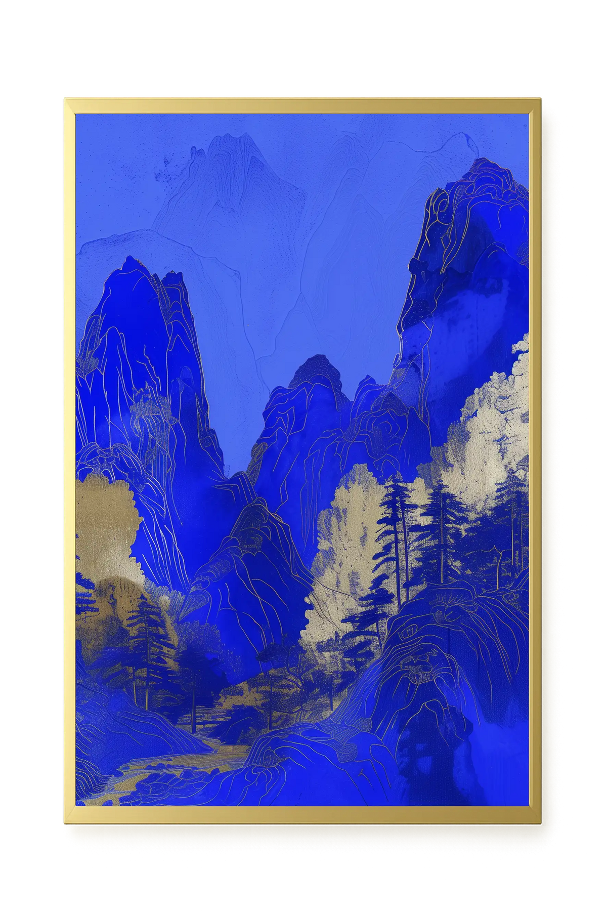 Blue Mountains Canvas Print