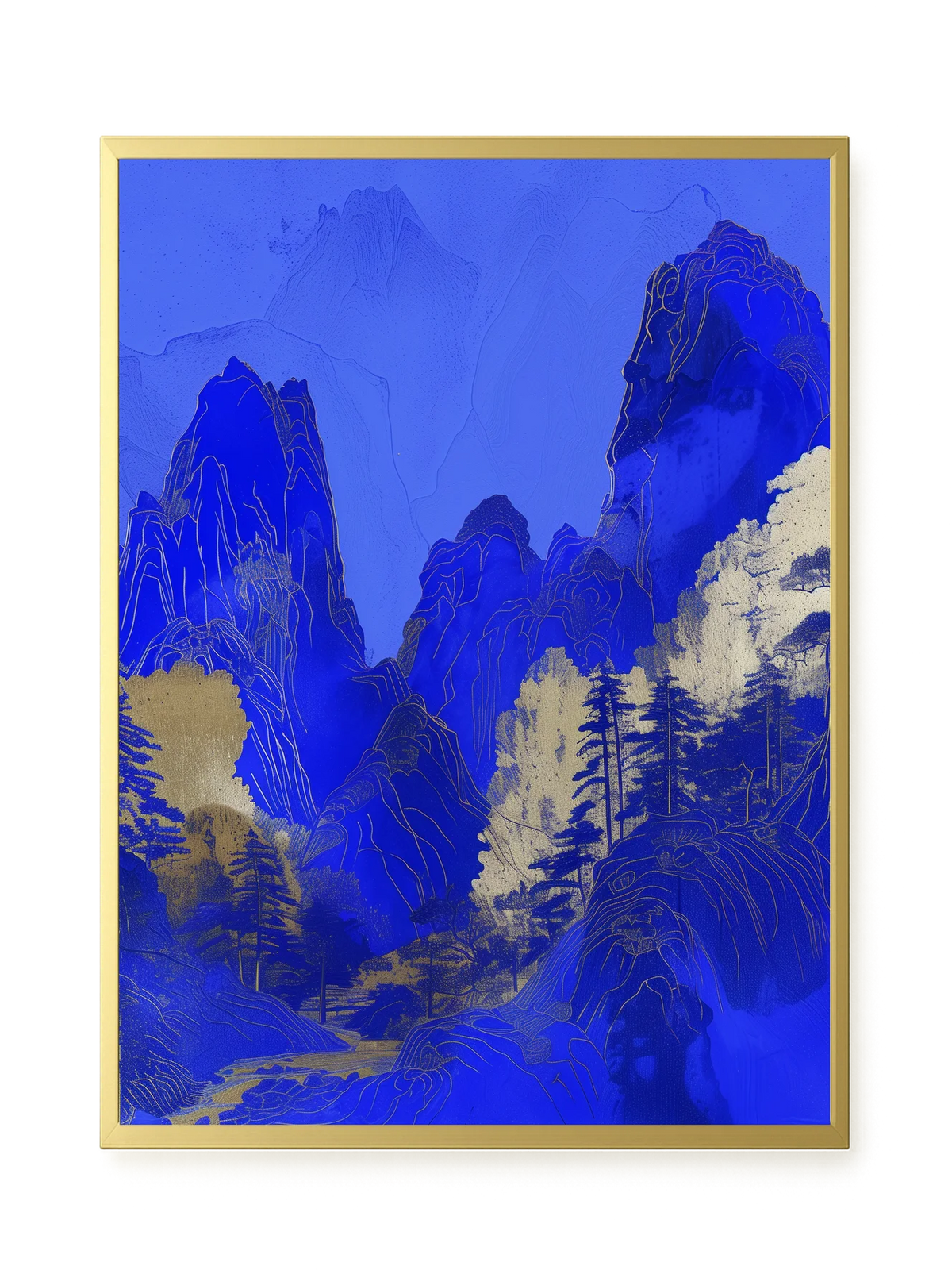 Blue Mountains Canvas Print