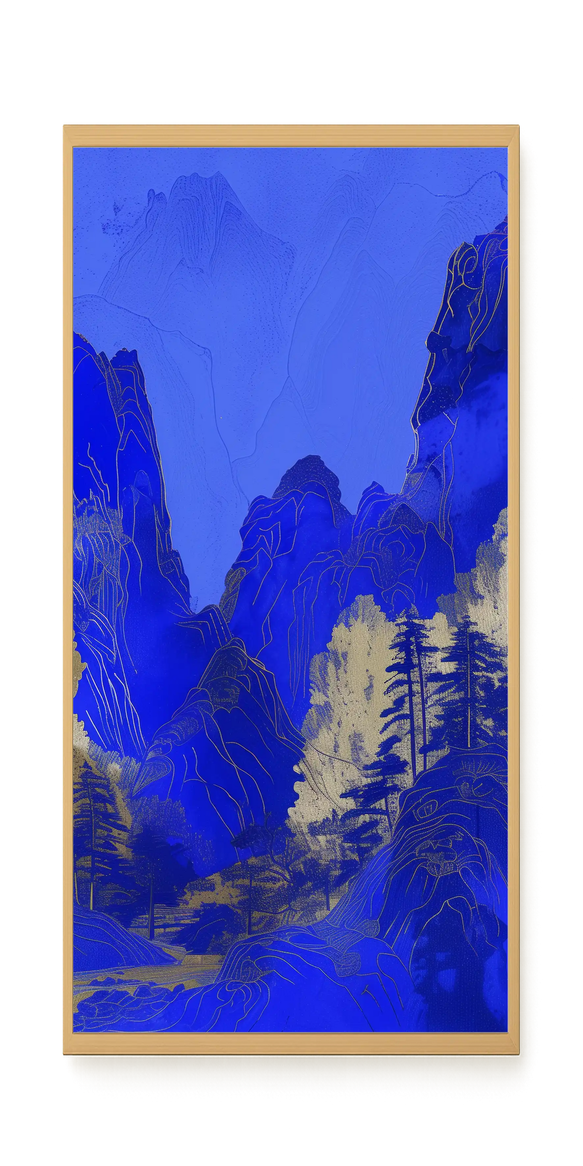 Blue Mountains Canvas Print