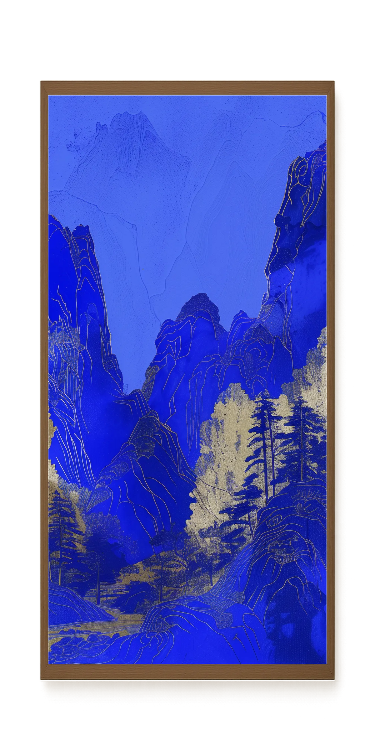 Blue Mountains Canvas Print