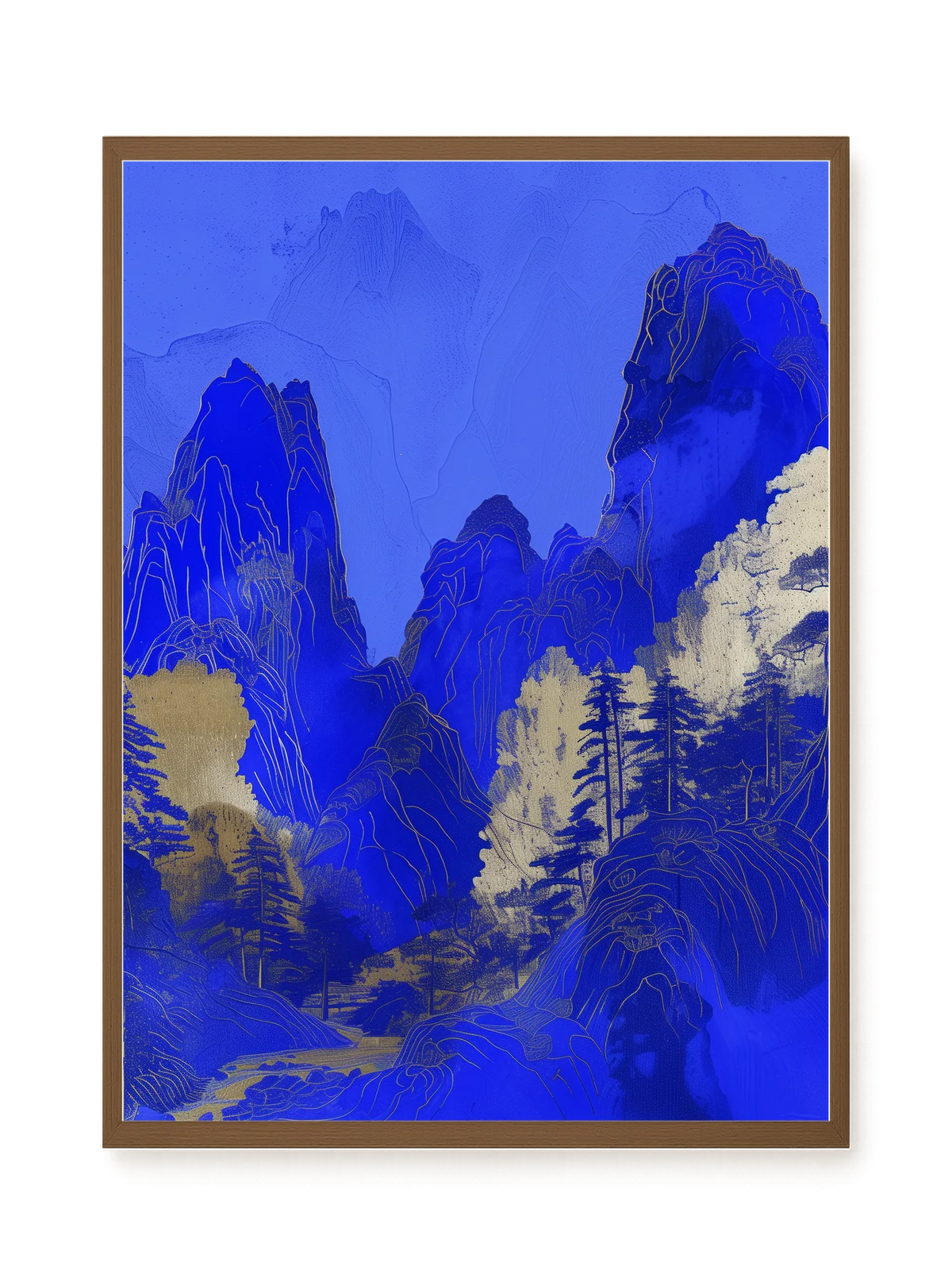 Blue Mountains Canvas Print