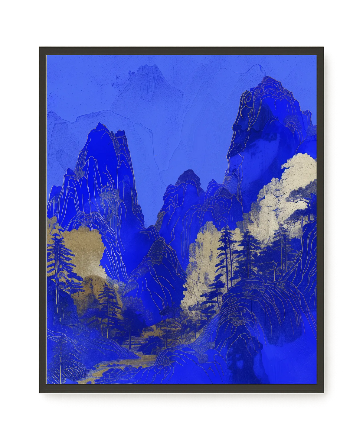 Blue Mountains Canvas Print