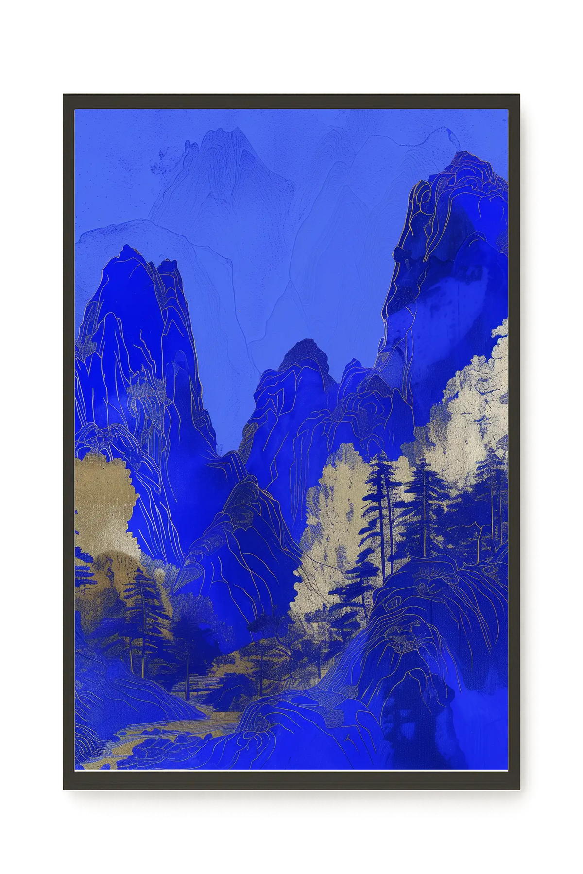 Blue Mountains Canvas Print