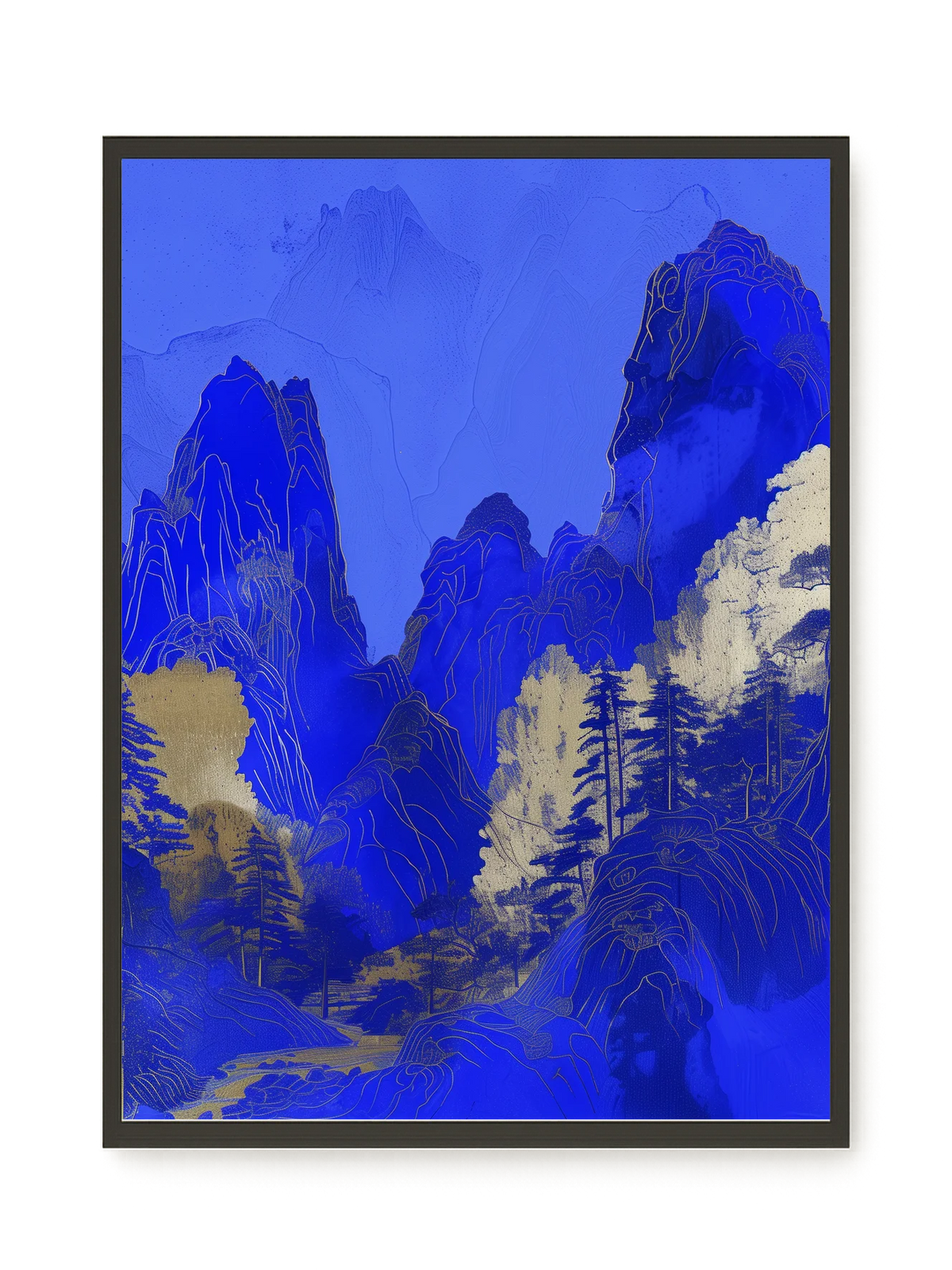 Blue Mountains Canvas Print