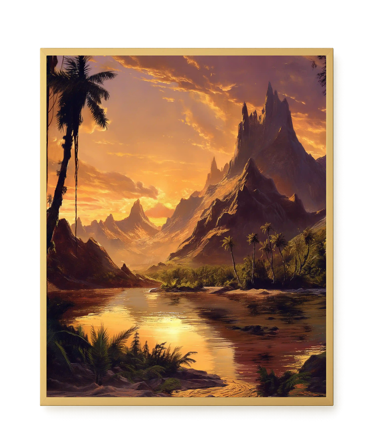 Fantasy Landscapes Canvas Print