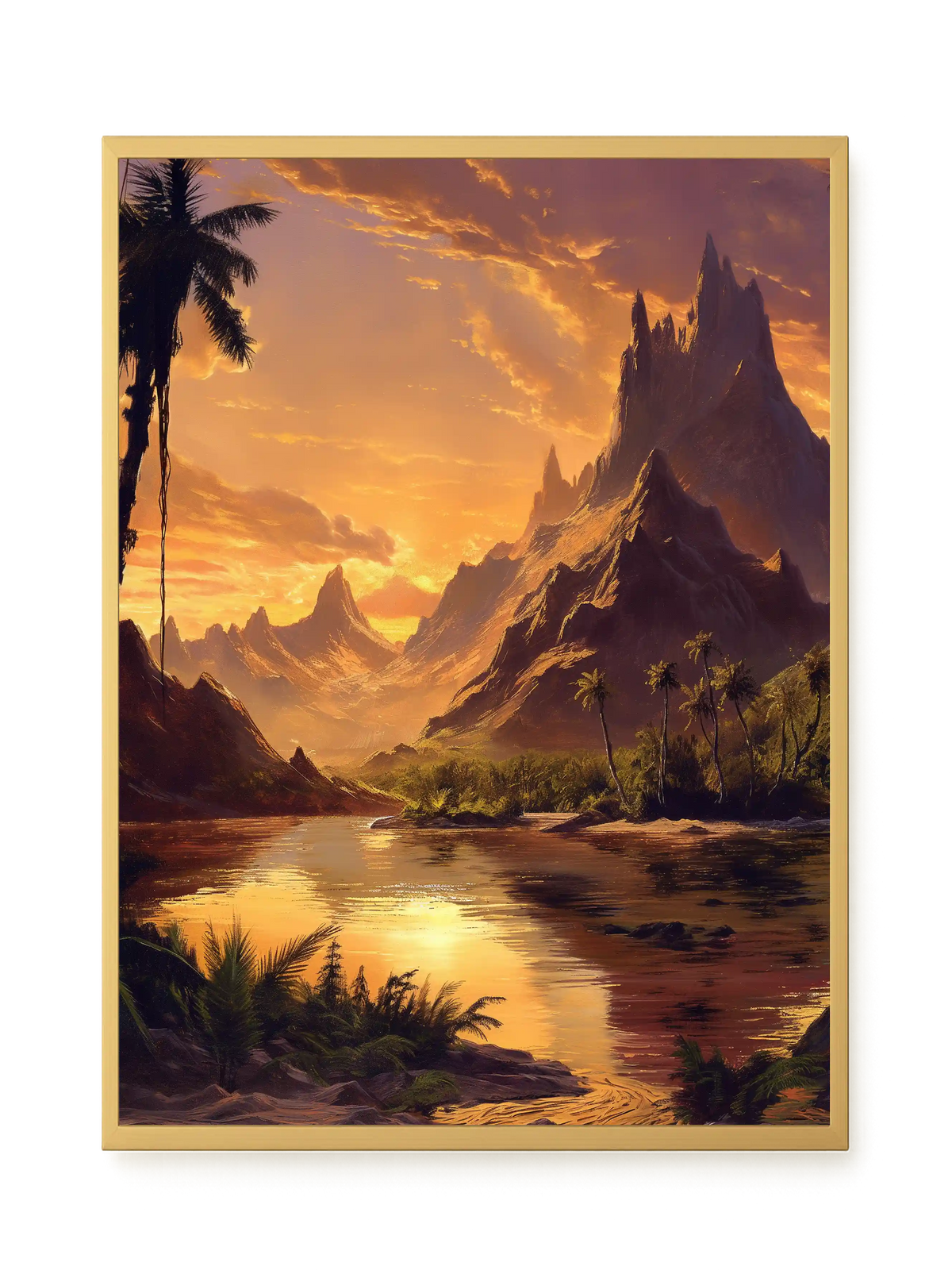 Fantasy Landscapes Canvas Print