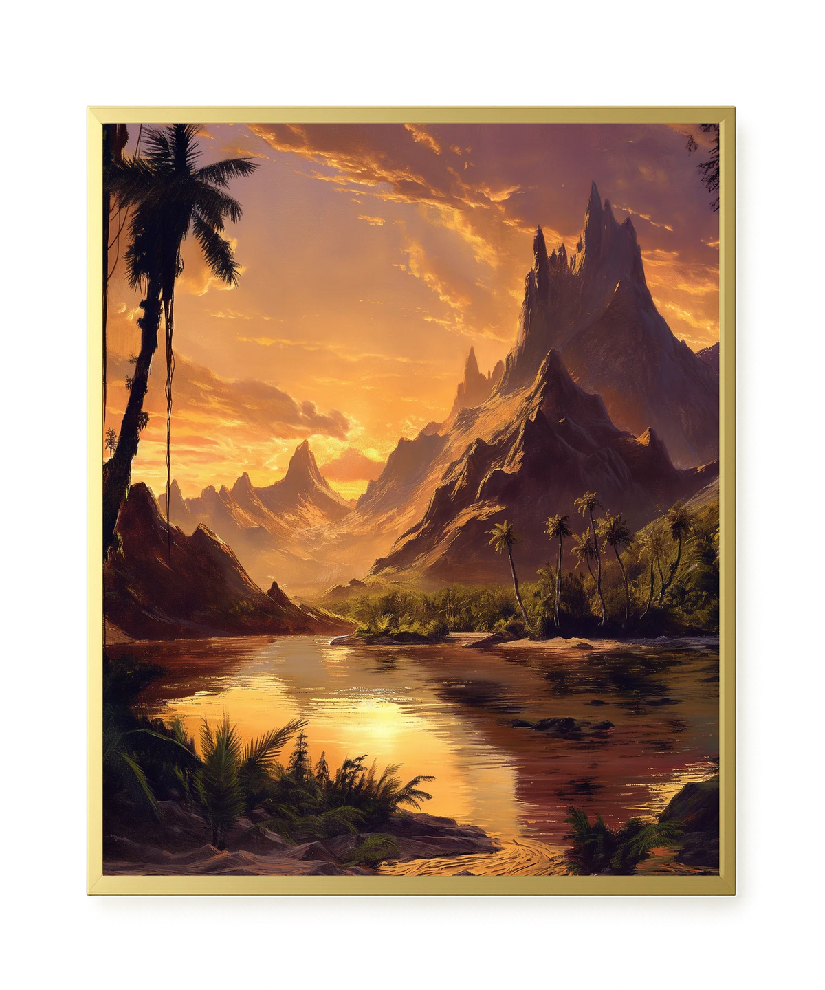 Fantasy Landscapes Canvas Print