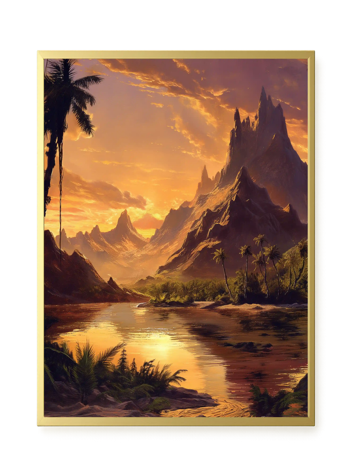 Fantasy Landscapes Canvas Print