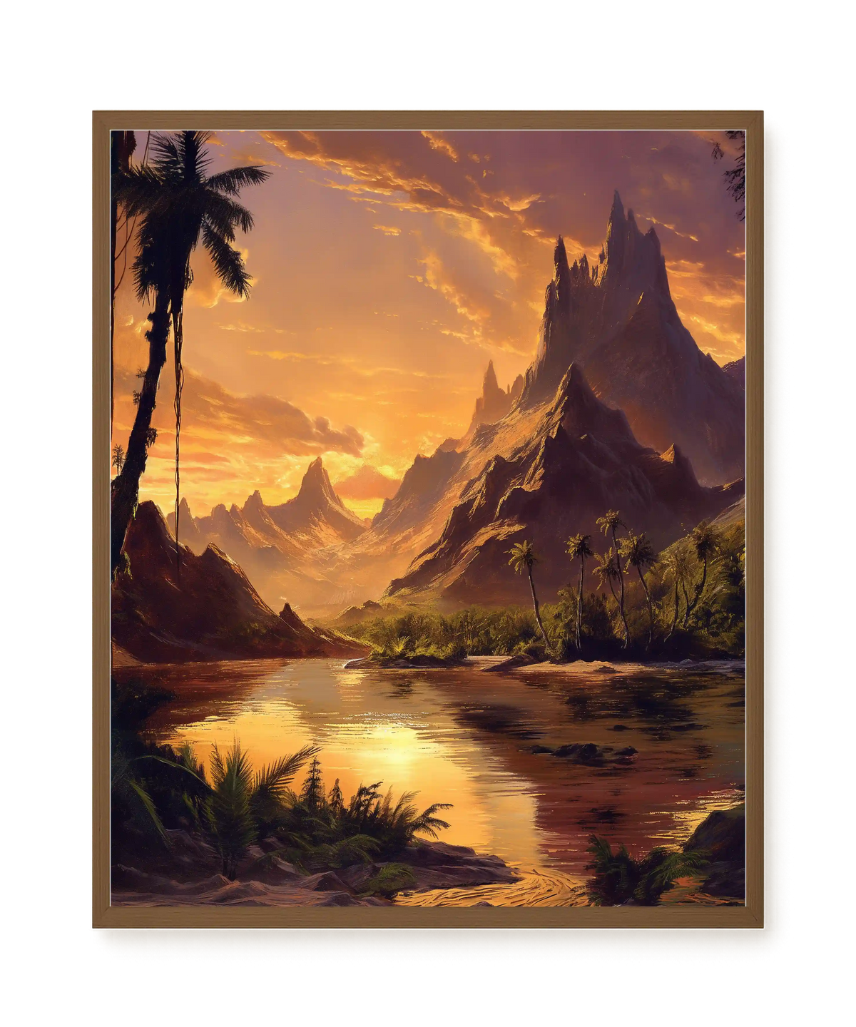 Fantasy Landscapes Canvas Print