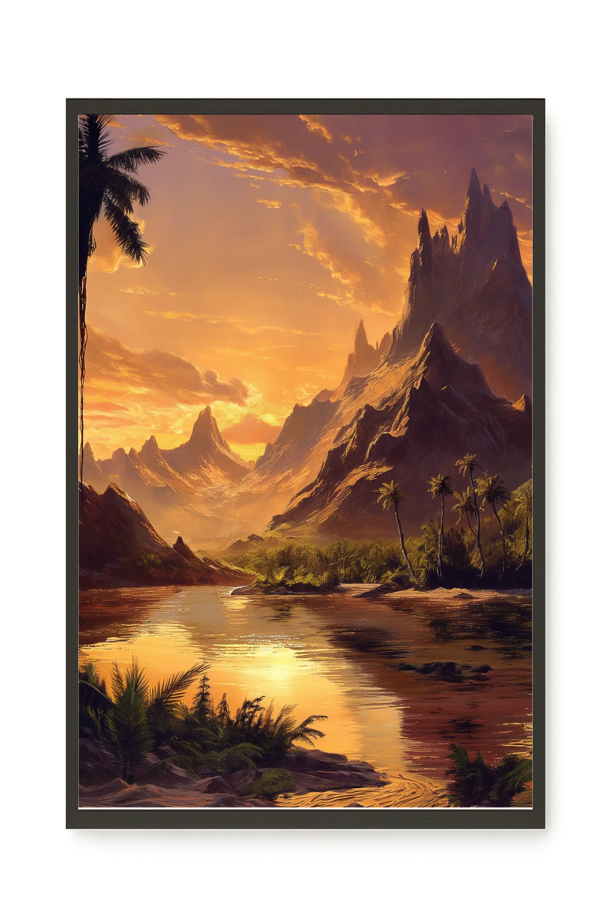 Fantasy Landscapes Canvas Print