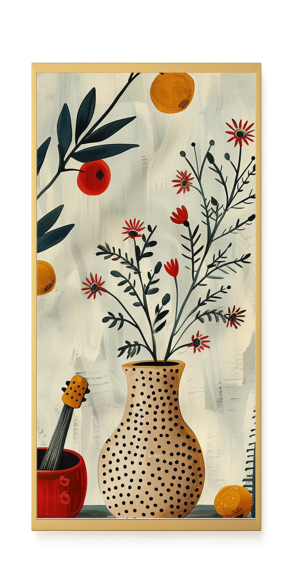 Artistic Still Life Canvas Print