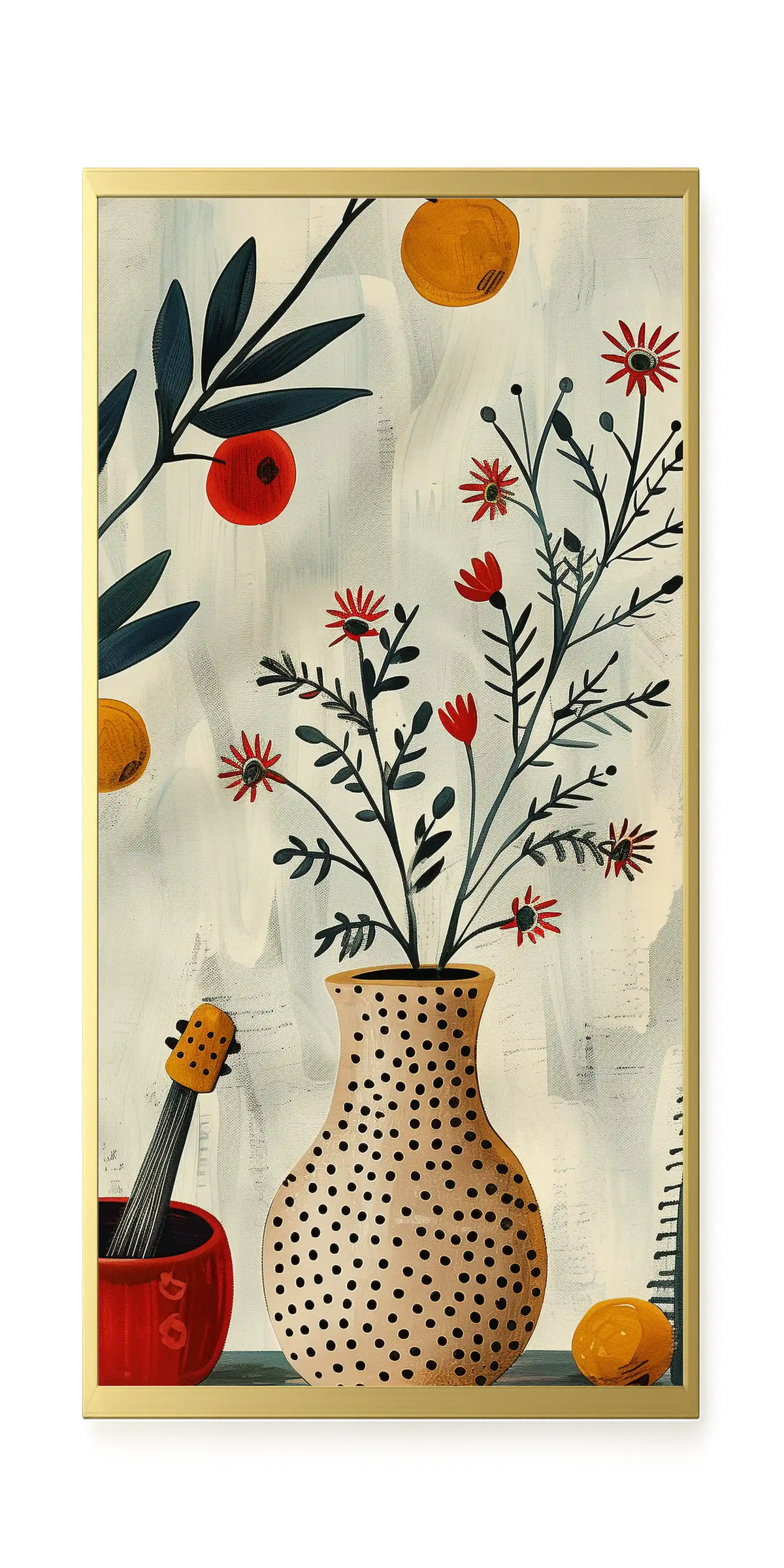 Artistic Still Life Canvas Print