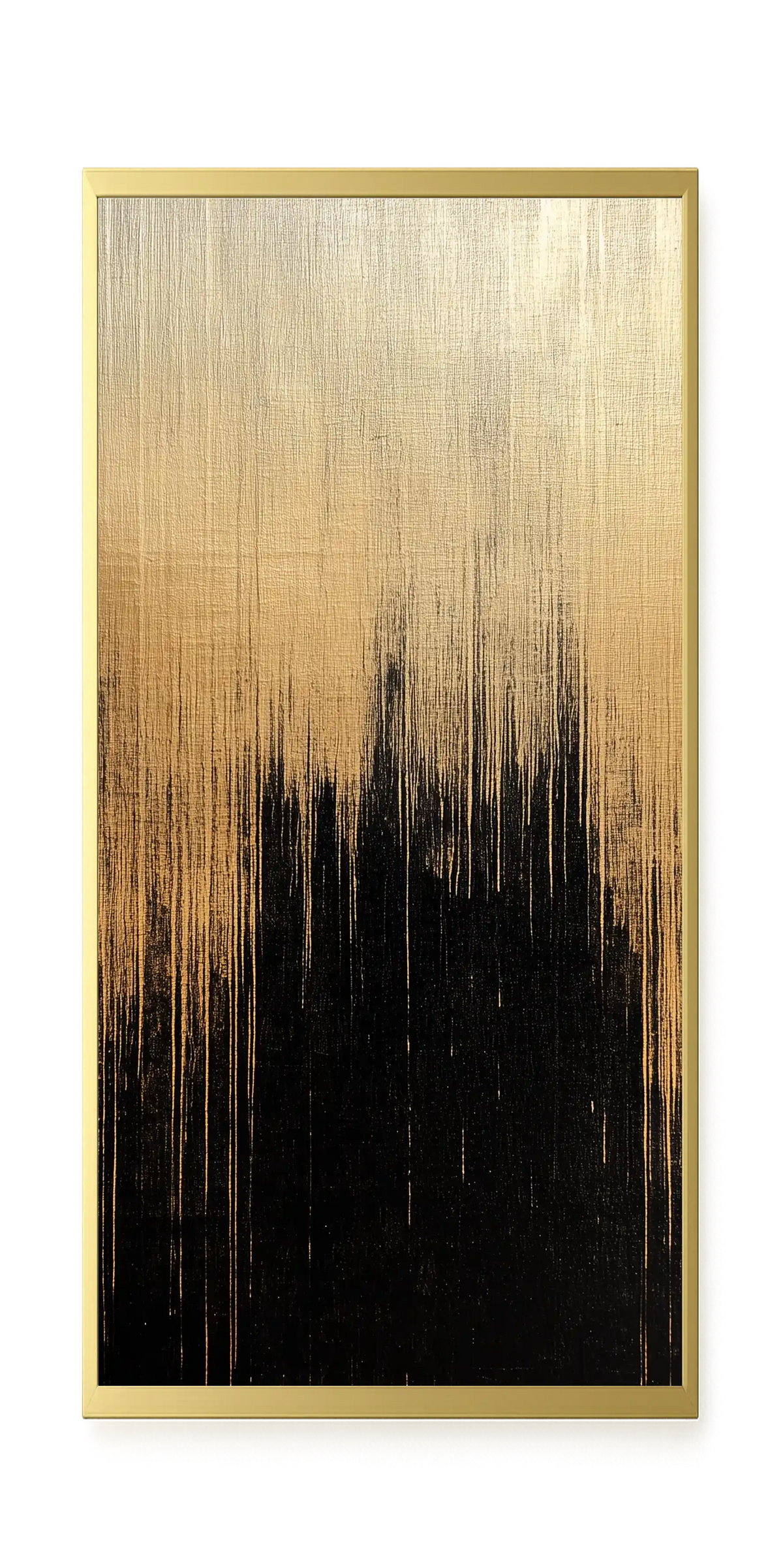 Elegant Dark Abstraction Canvas Wall Art