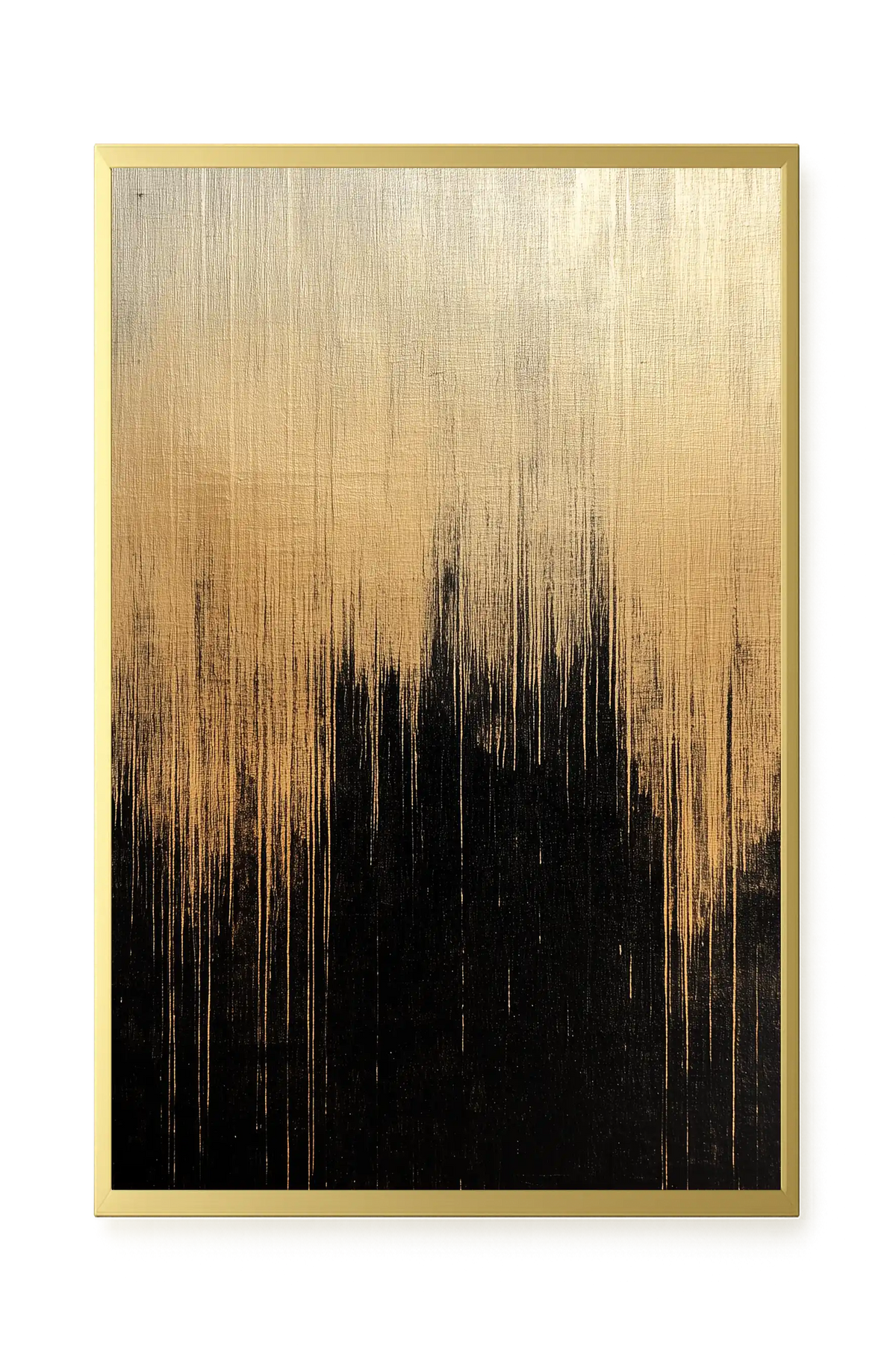 Elegant Dark Abstraction Canvas Wall Art