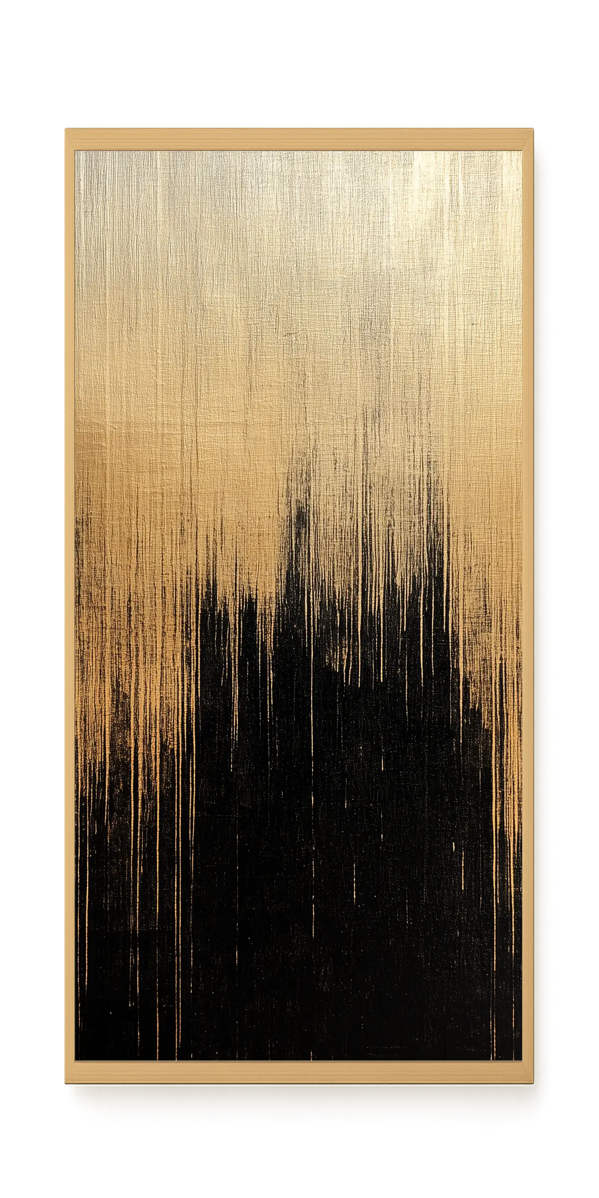 Elegant Dark Abstraction Canvas Wall Art