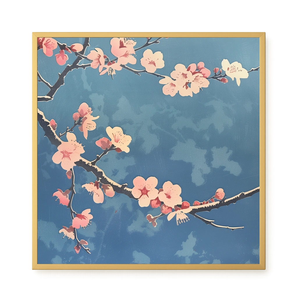 Japanese Blossoms Canvas Print