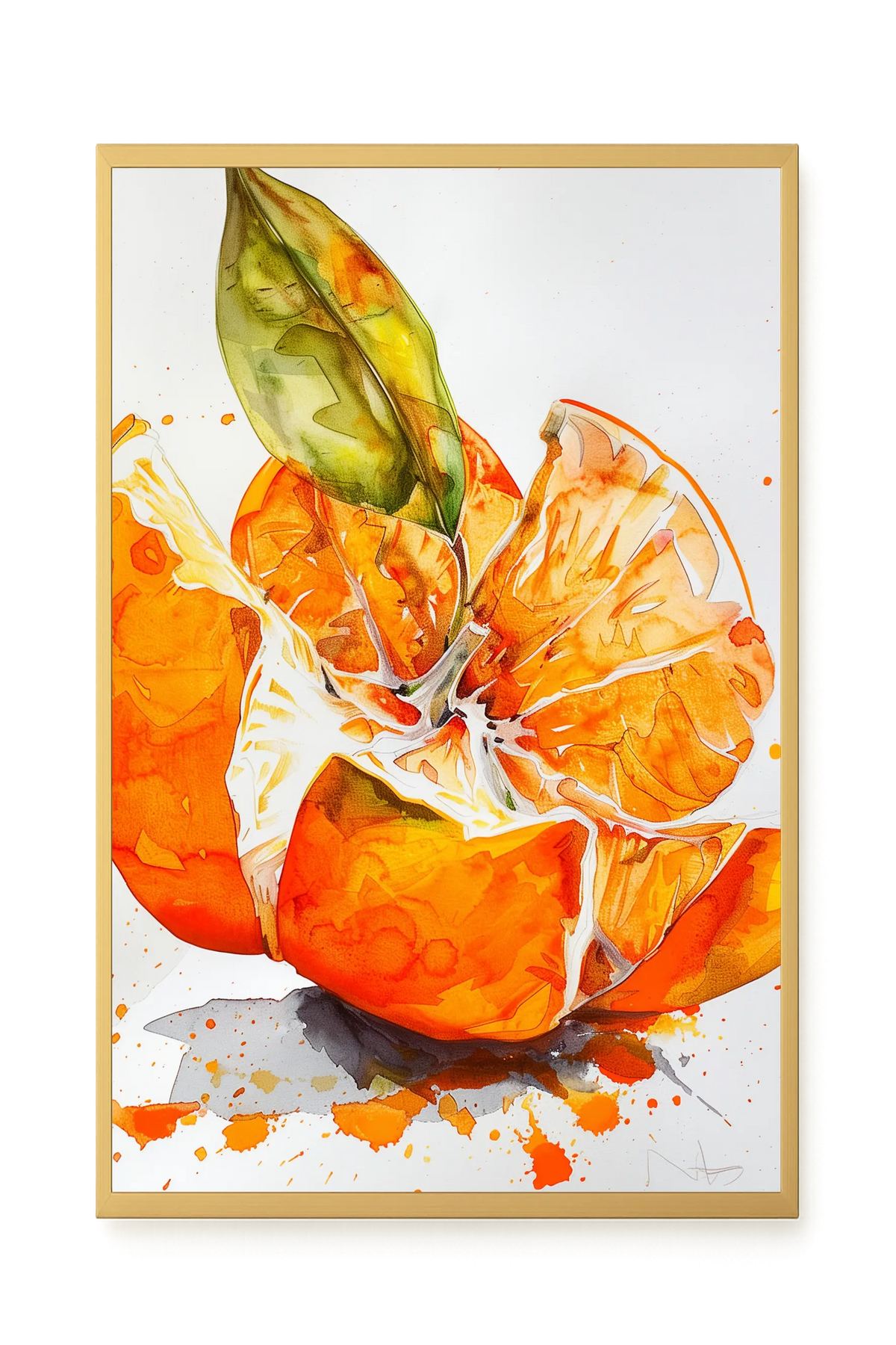 Orange Slices Canvas Print