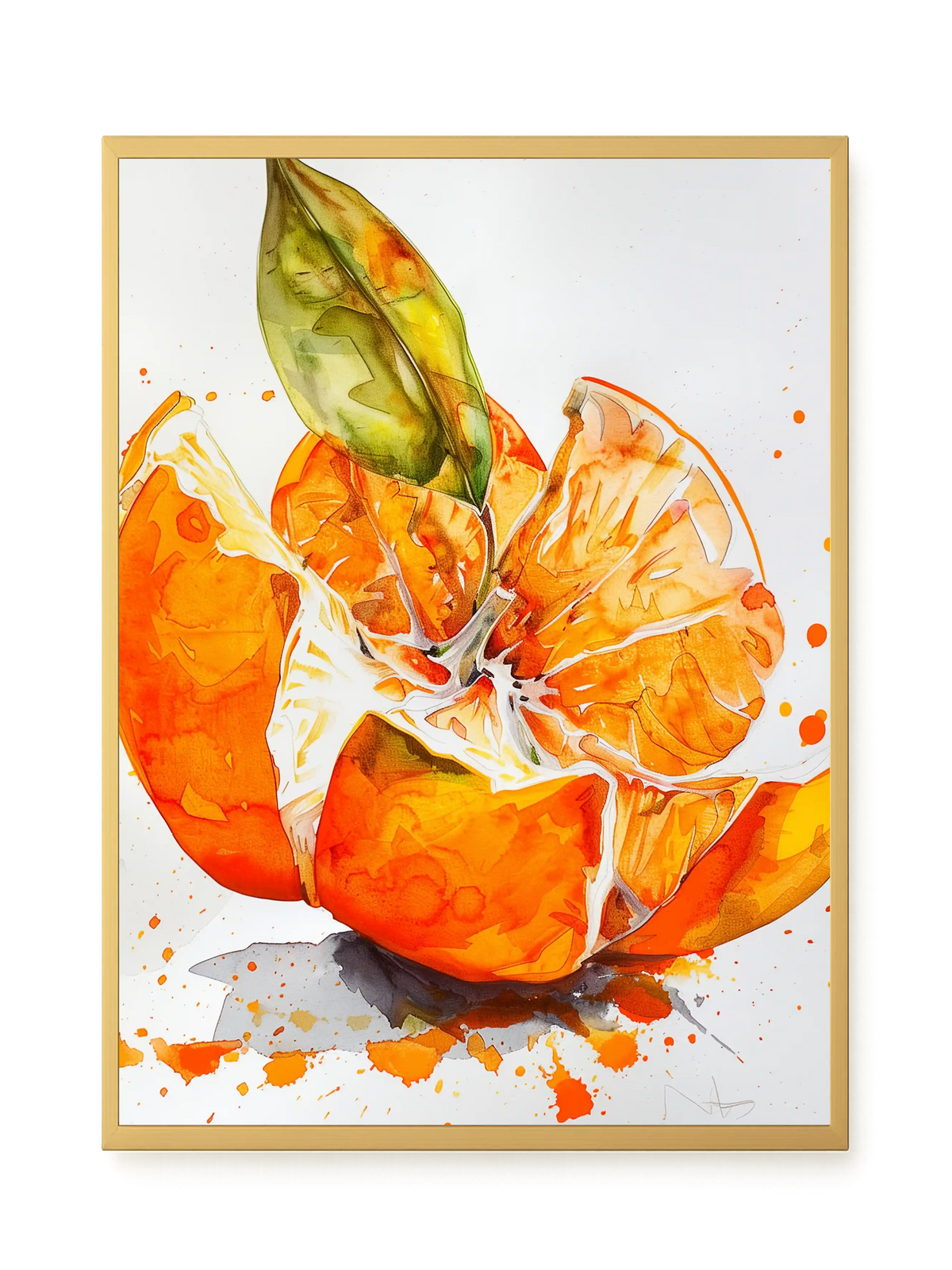Orange Slices Canvas Print