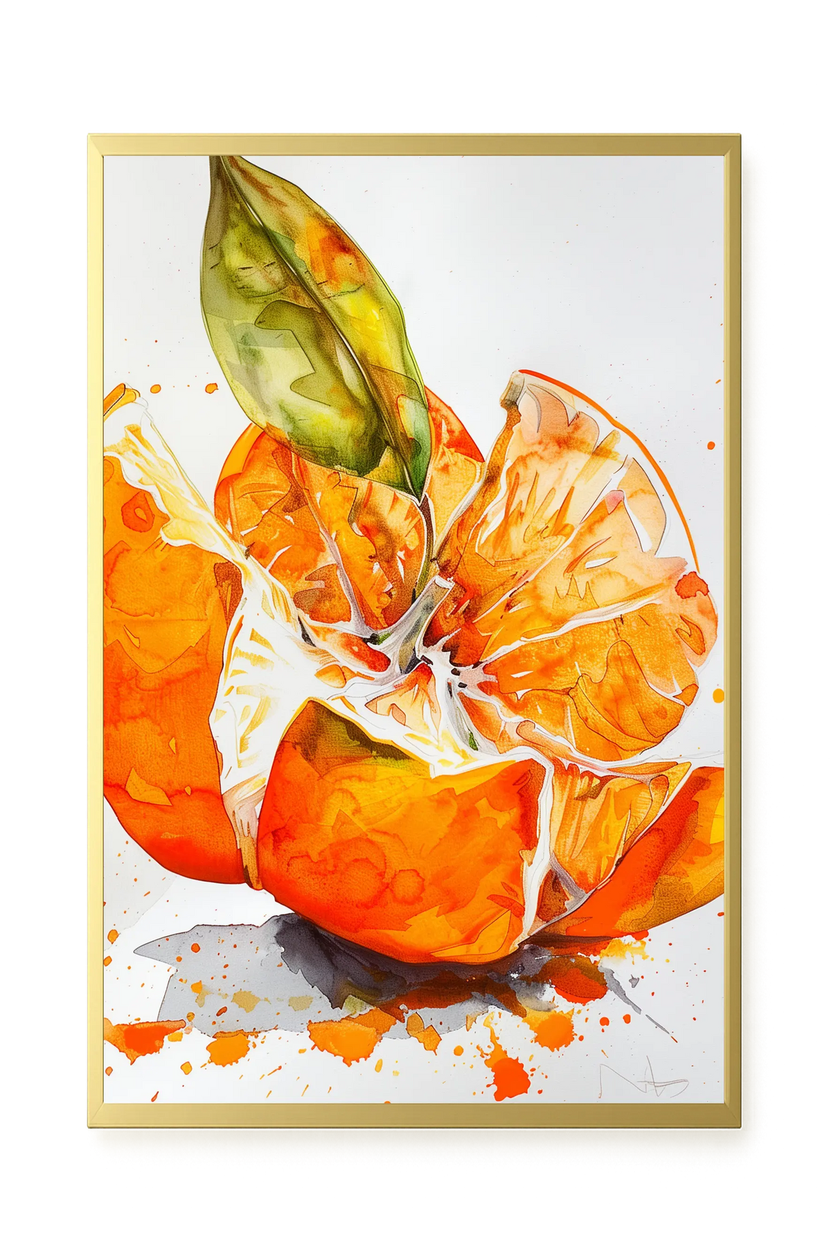 Orange Slices Canvas Print